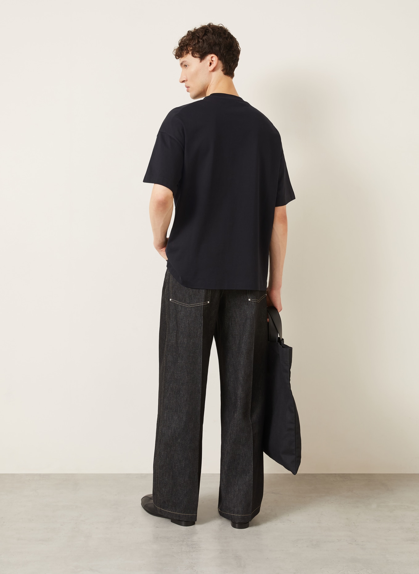JIL SANDER T-Shirt: SCHWARZ
