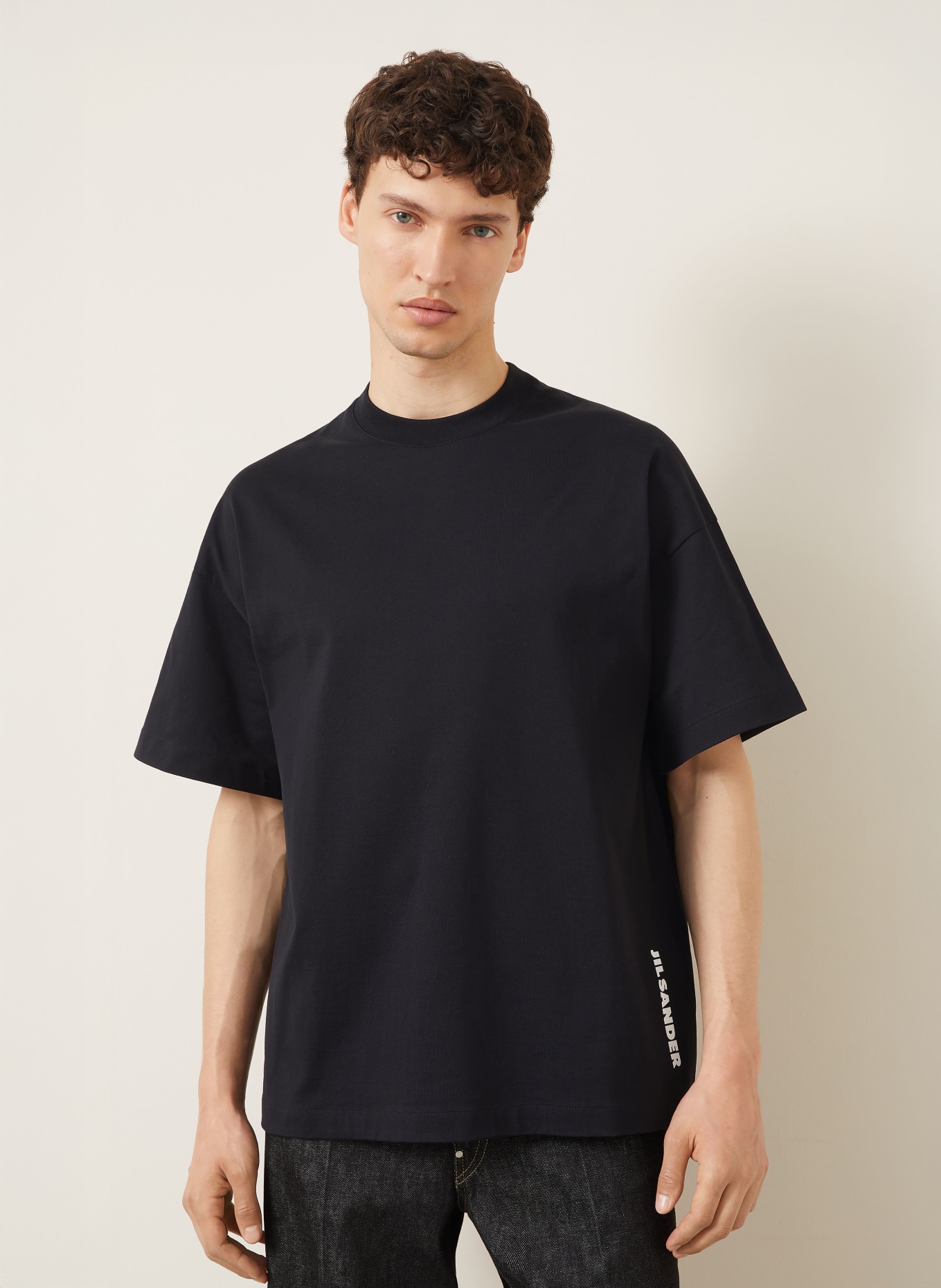 JIL SANDER T-Shirt: SCHWARZ