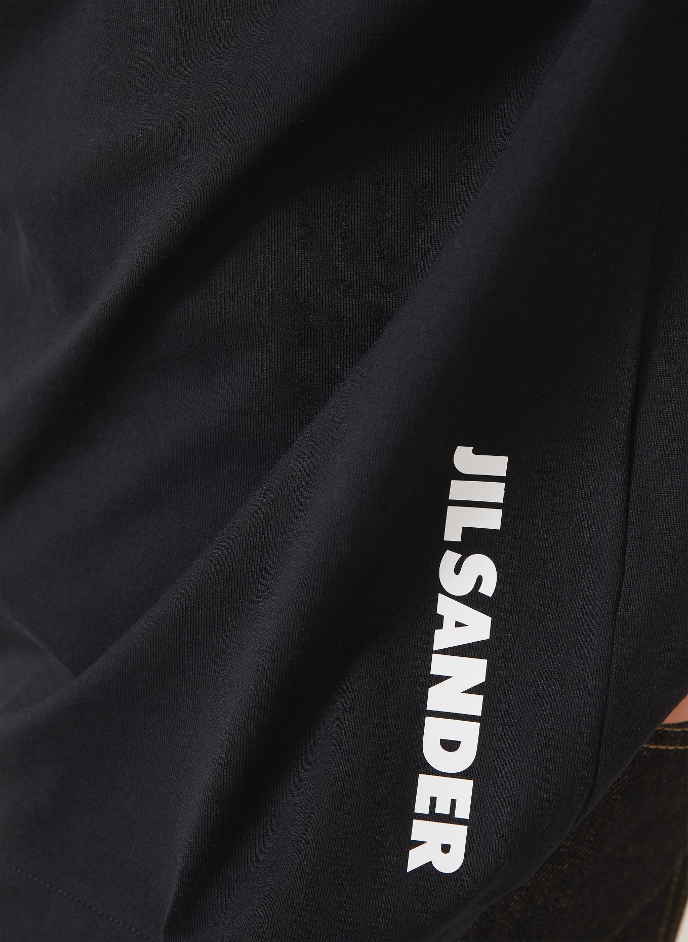 JIL SANDER T-Shirt: SCHWARZ