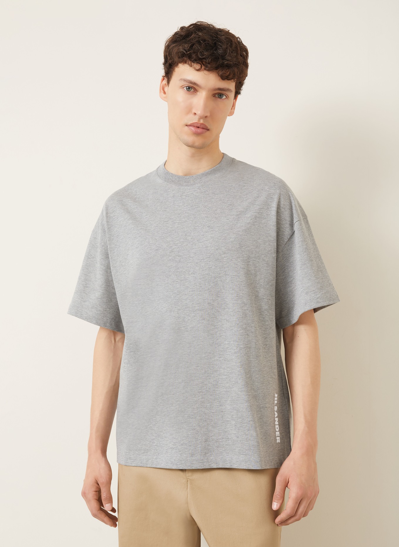 JIL SANDER T-Shirt: GRAU