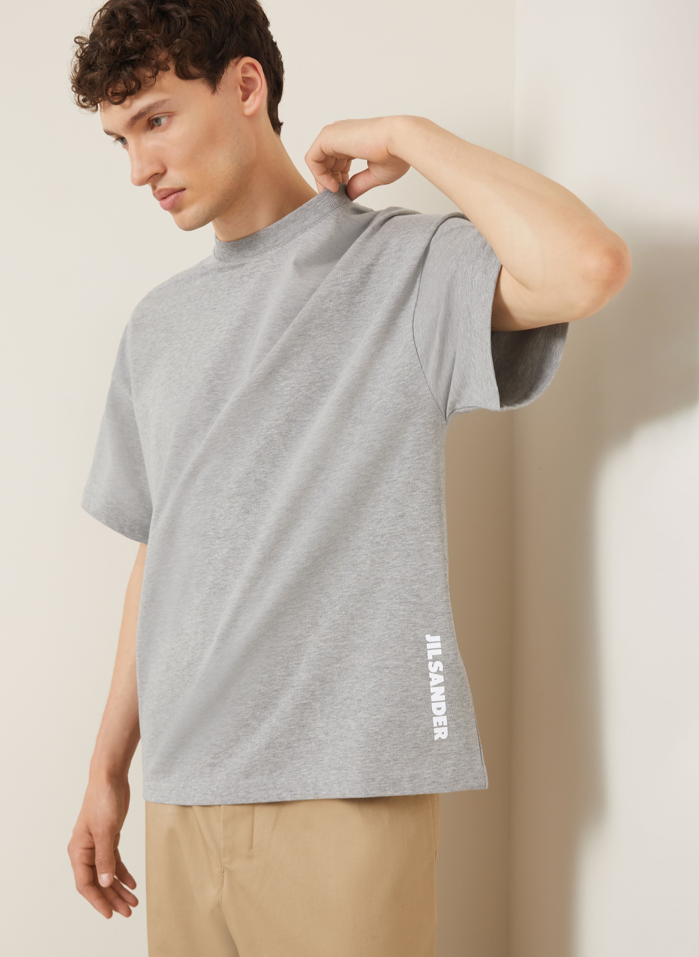 JIL SANDER T-Shirt: GRAU