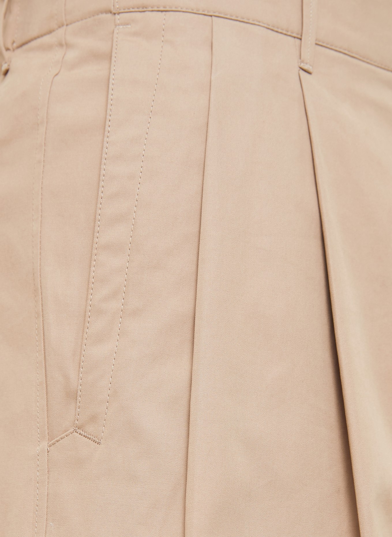 JIL SANDER Chino Oversize Fit: BEIGE