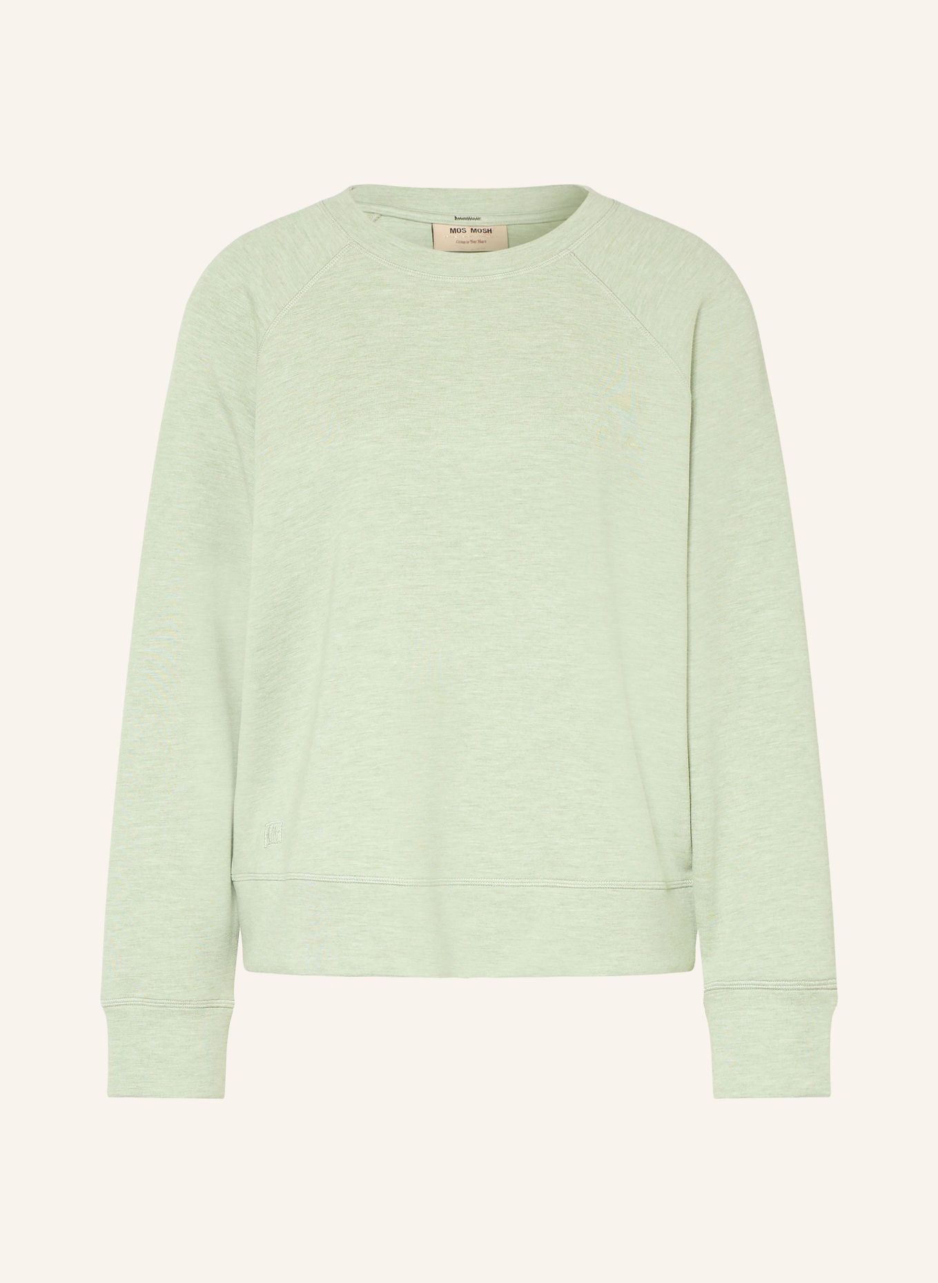 MOS MOSH Sweatshirt MMABELLO: HELLGRÜN