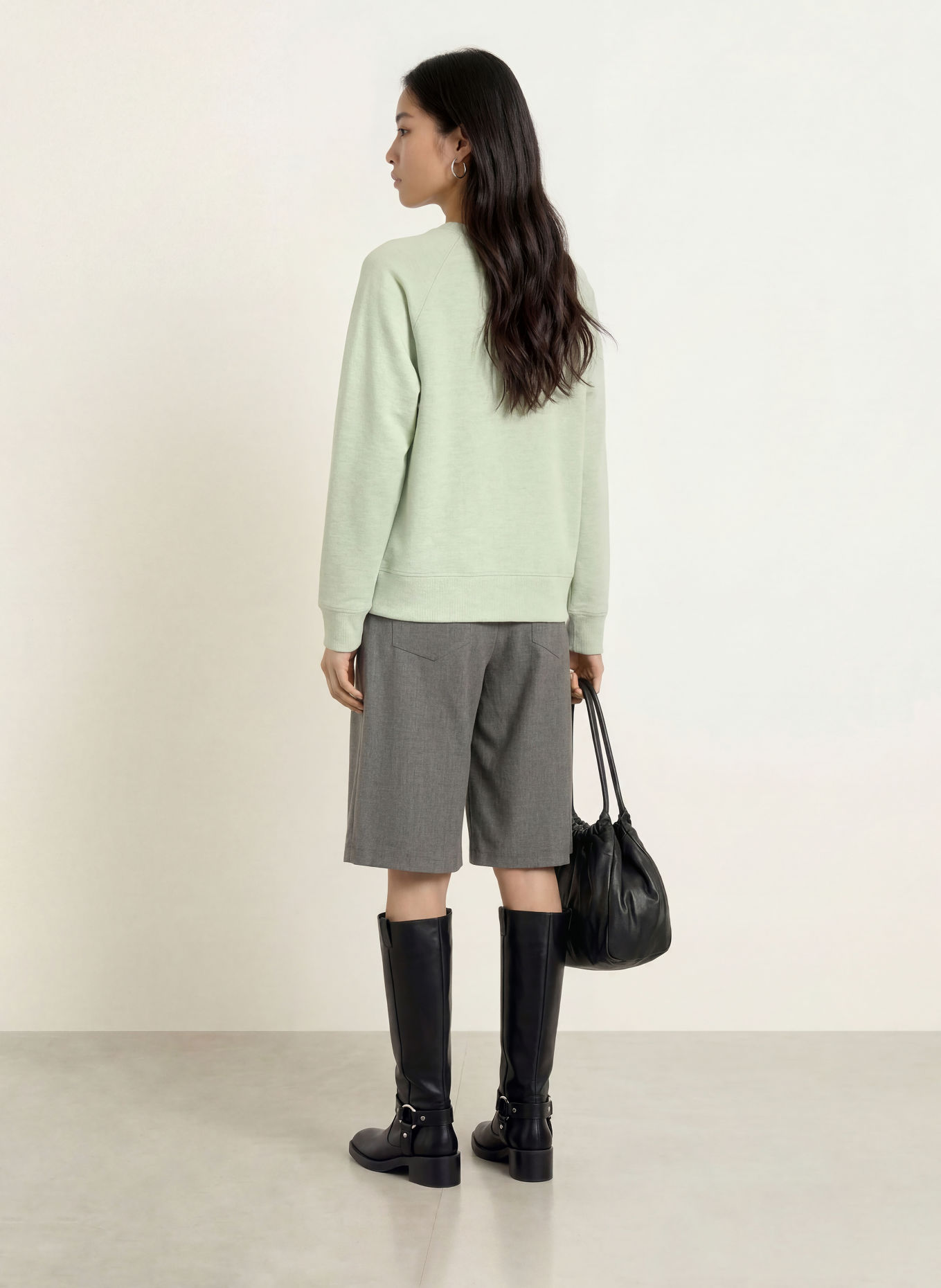 MOS MOSH Sweatshirt MMABELLO: HELLGRÜN