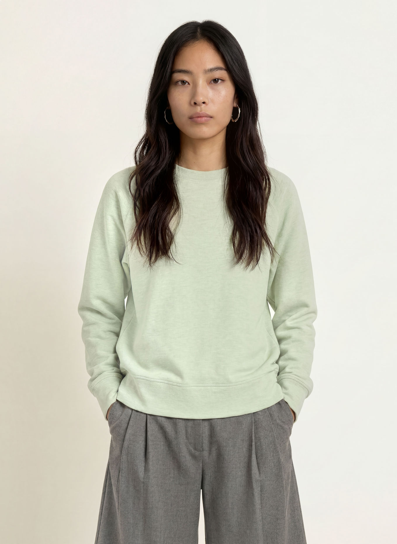MOS MOSH Sweatshirt MMABELLO: HELLGRÜN