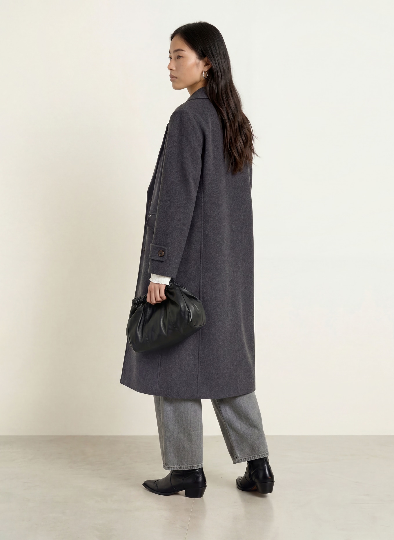 MOS MOSH Manteau MMALVA: GRIS FONCÉ