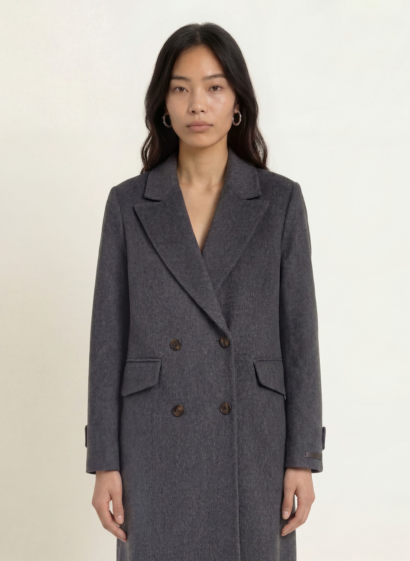 MOS MOSH Manteau MMALVA: GRIS FONCÉ
