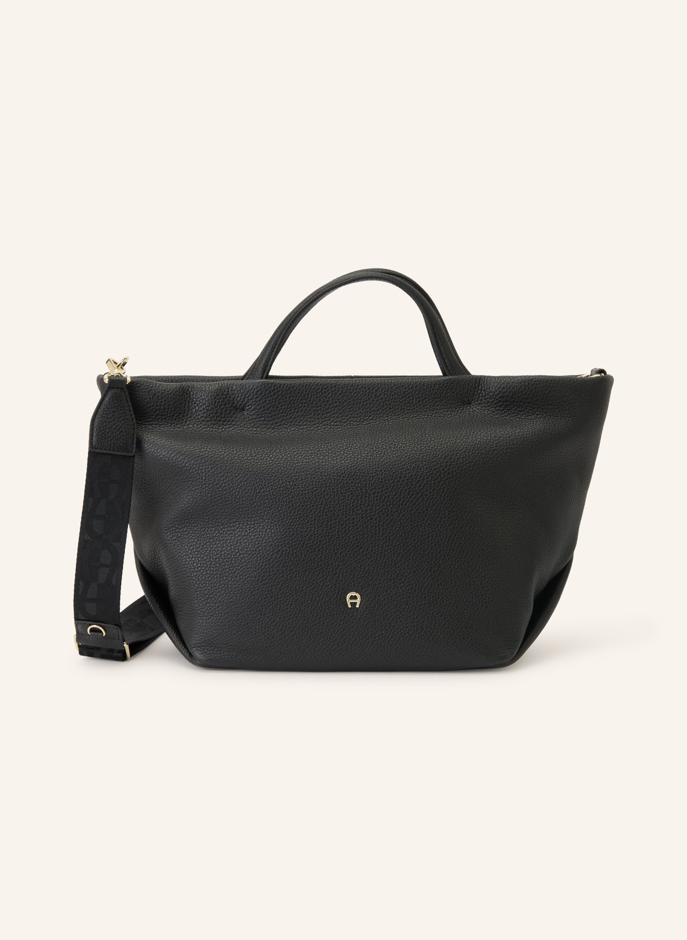 AIGNER Shopper PAOLA: SCHWARZ / GOLD