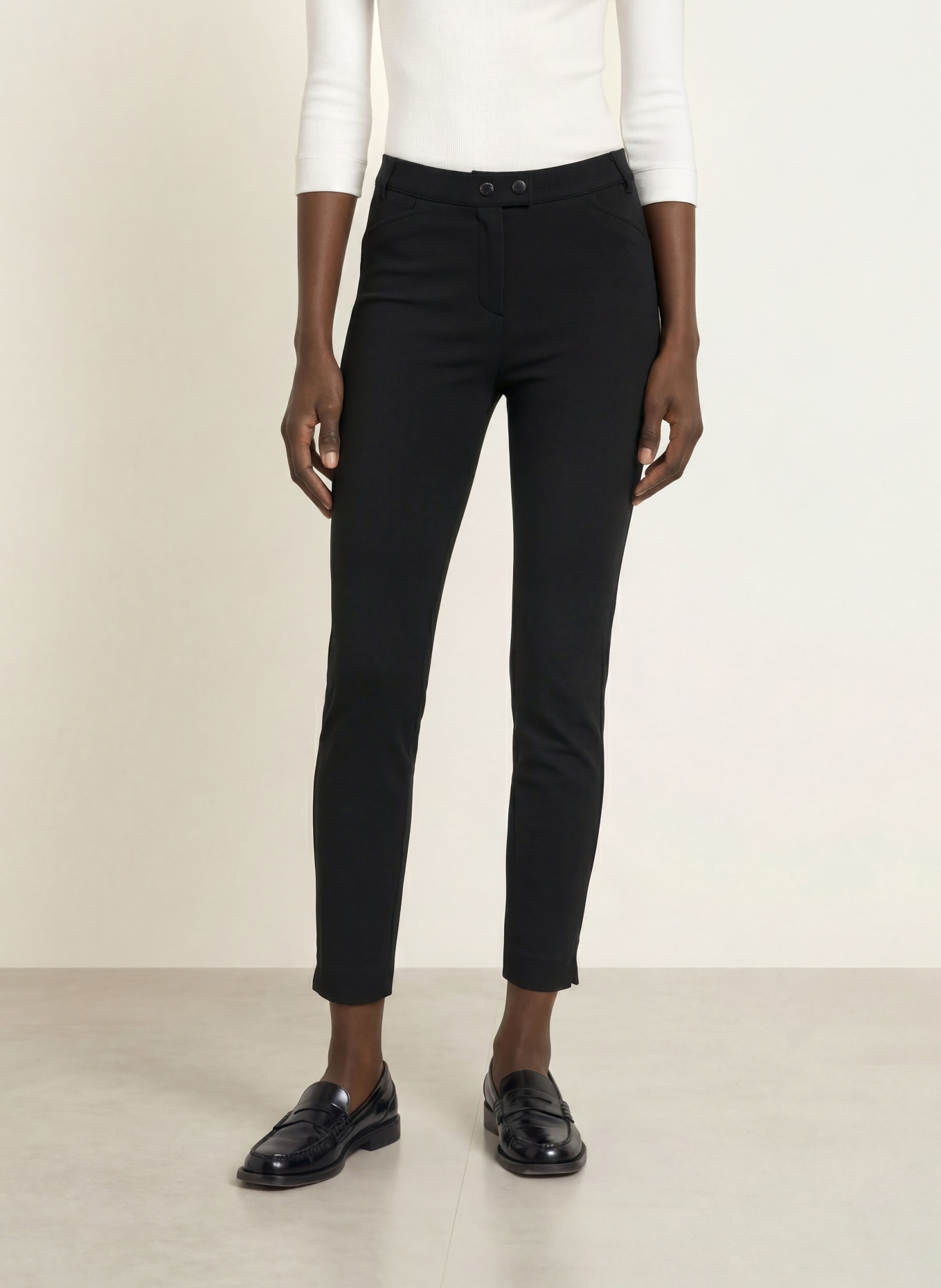 SEDUCTIVE 7/8-Hose FRANZISKA: SCHWARZ