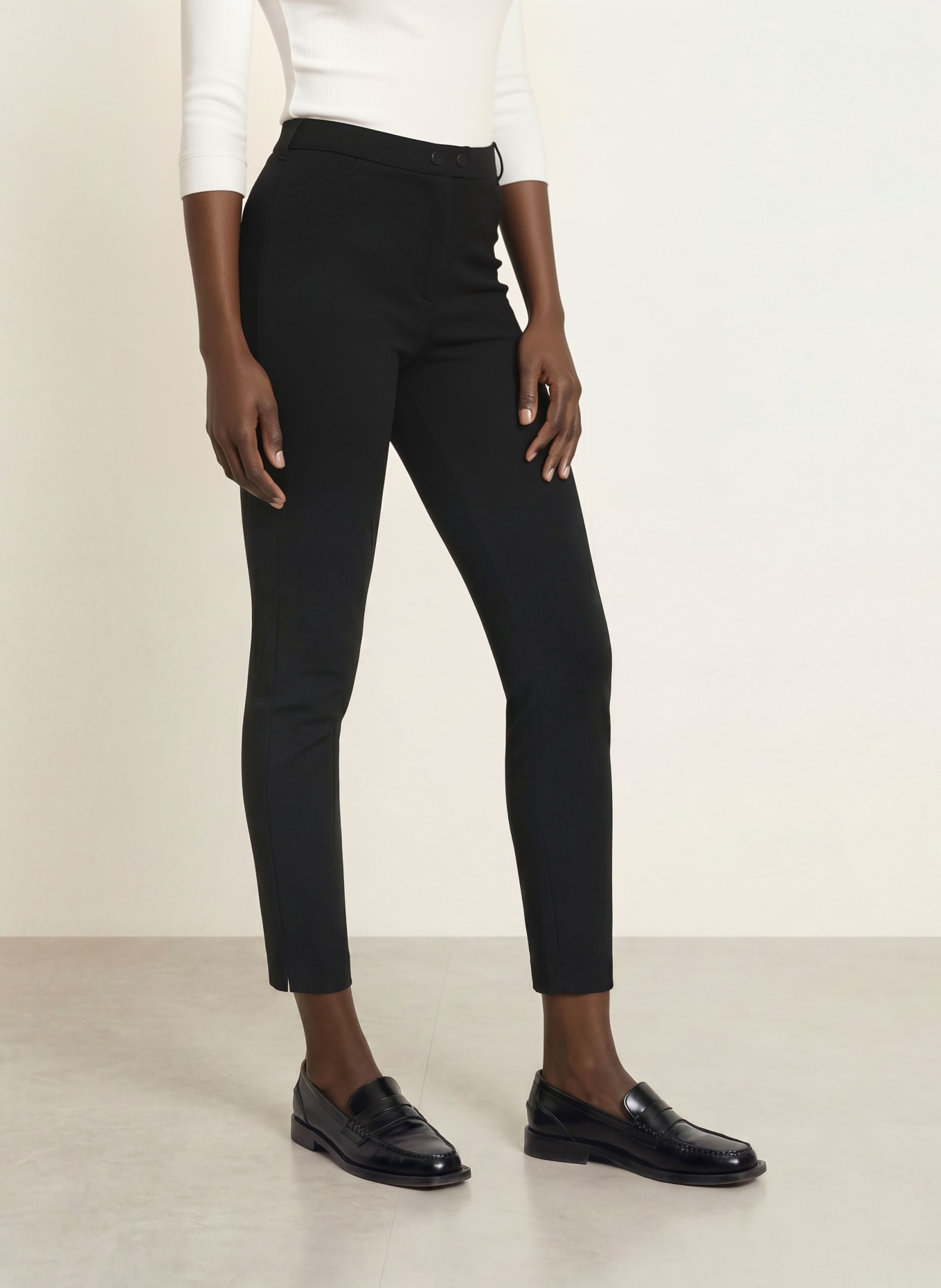 SEDUCTIVE 7/8-Hose FRANZISKA: SCHWARZ