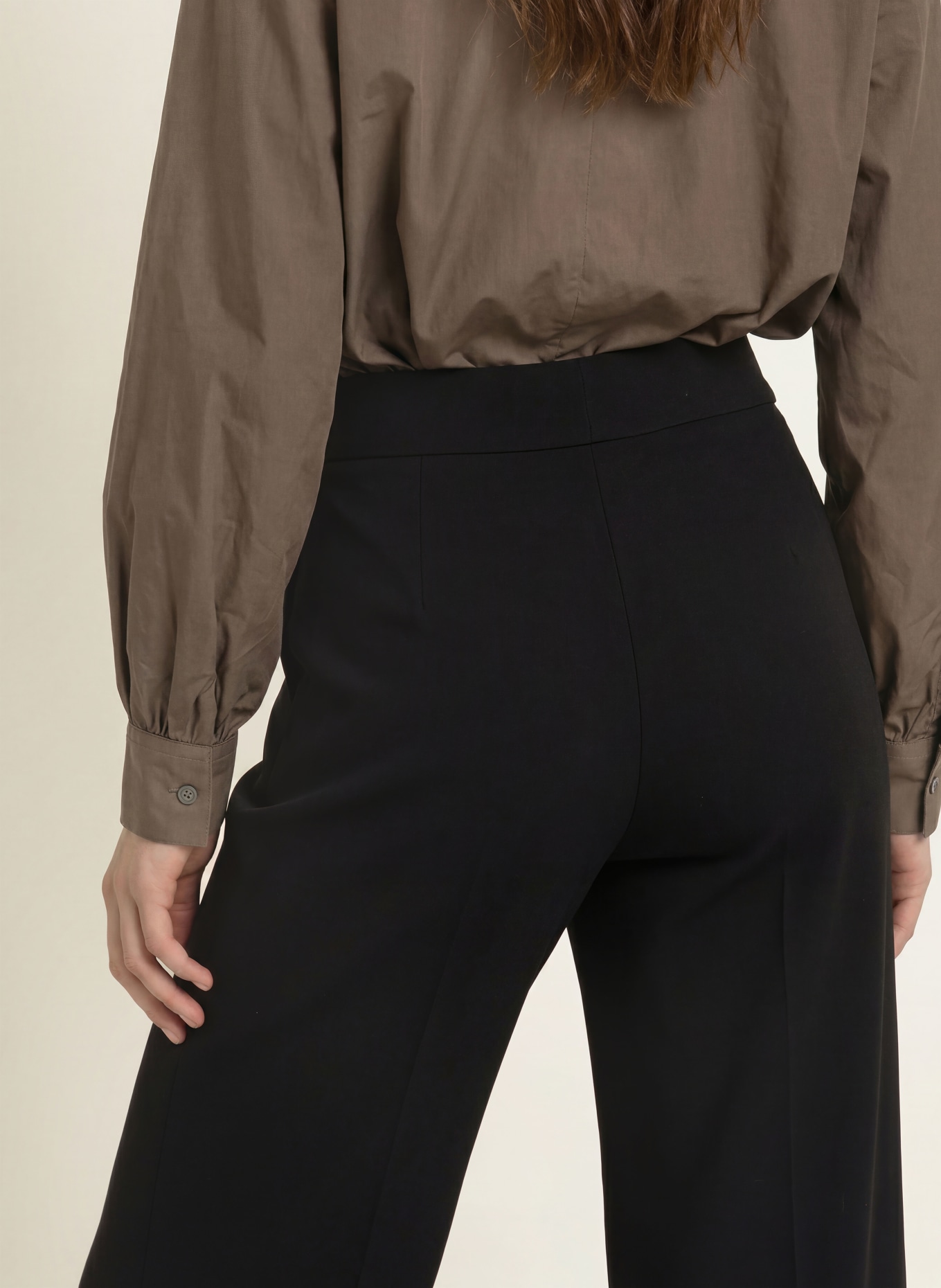 SEDUCTIVE Pantalon palazzo MONA: NOIR