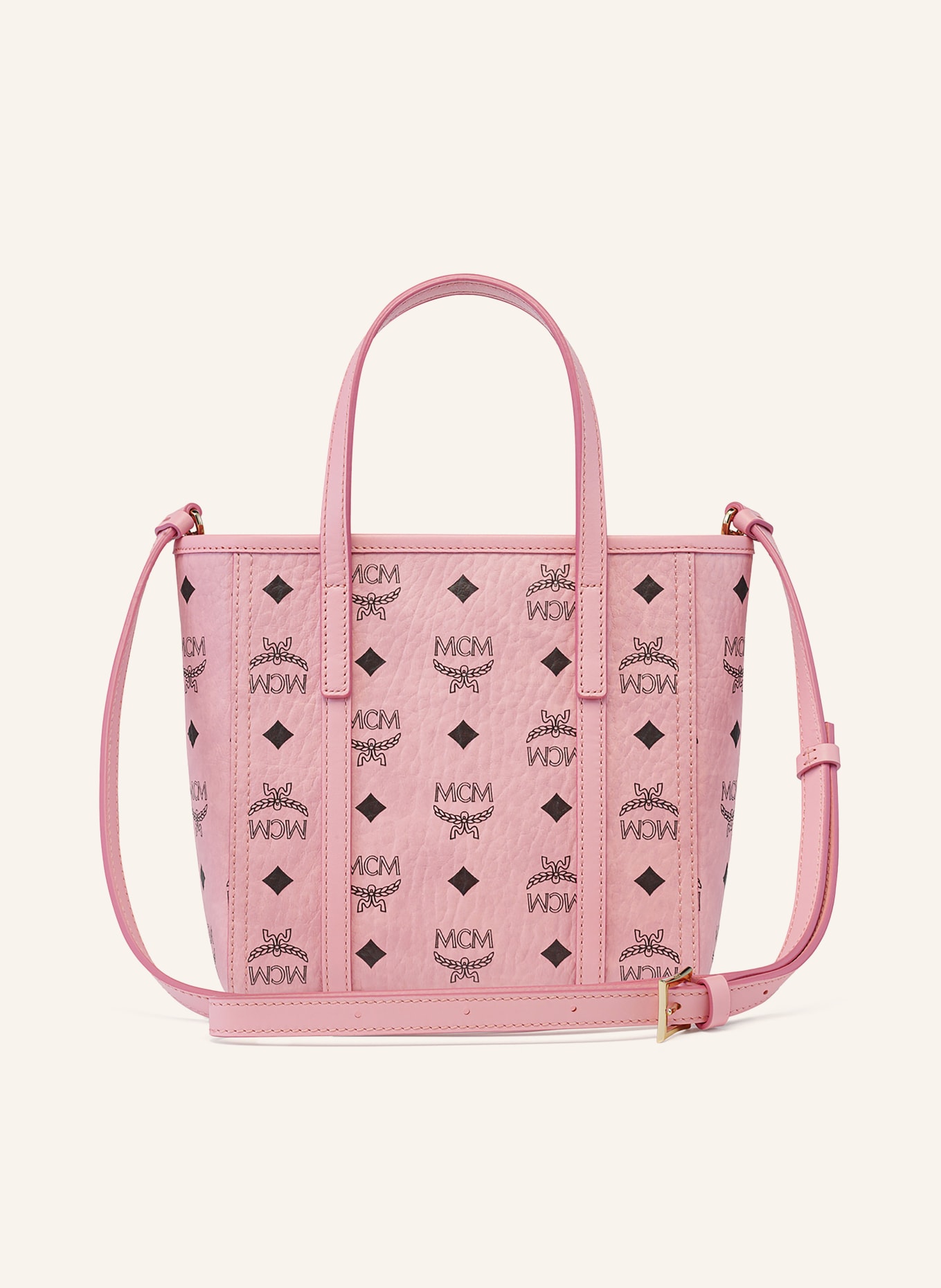MCM Torebka TONI SMALL: RÓŻOWY / ZŁOTY