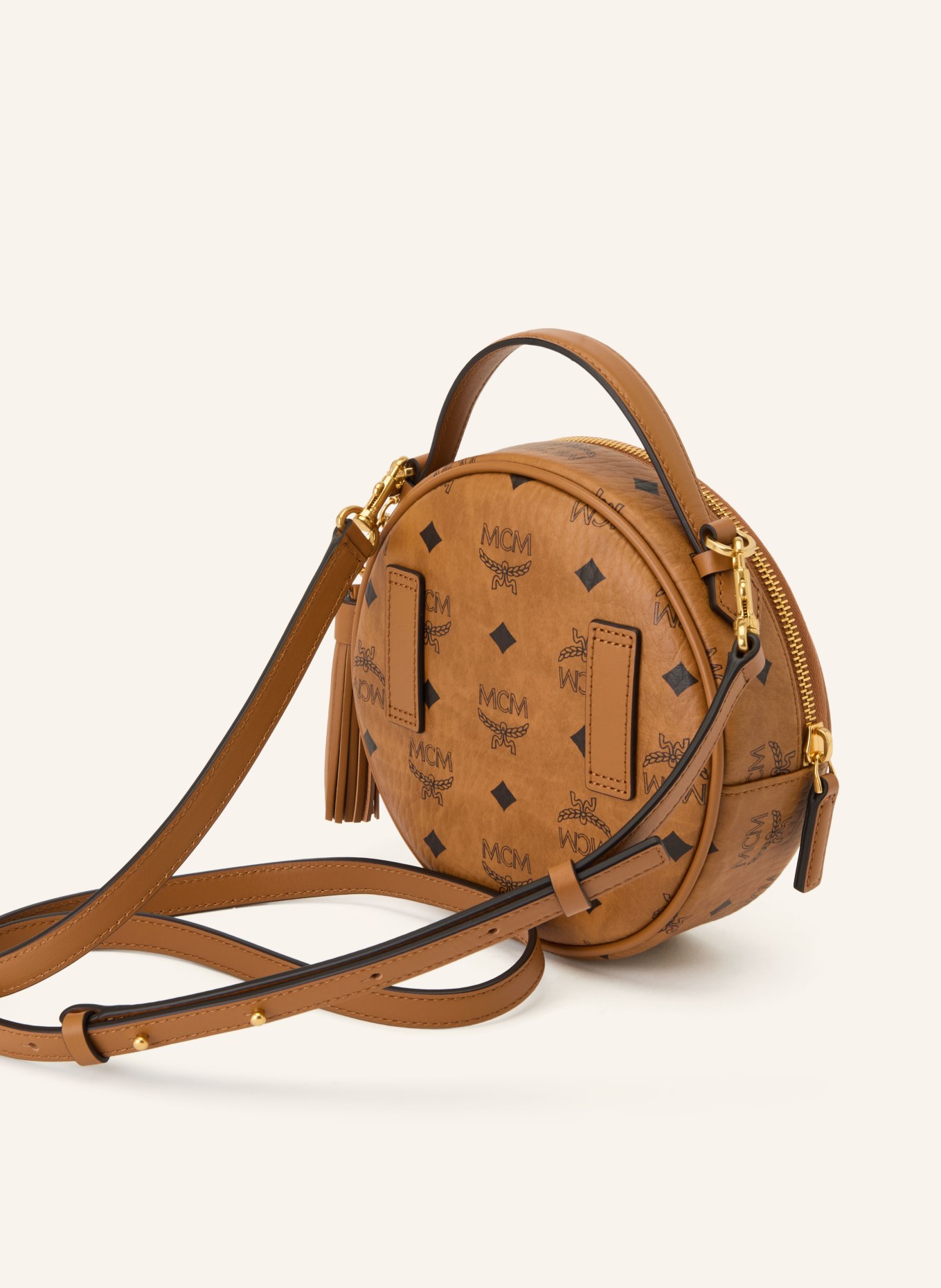 MCM Umhängetasche PINA VI: COGNAC