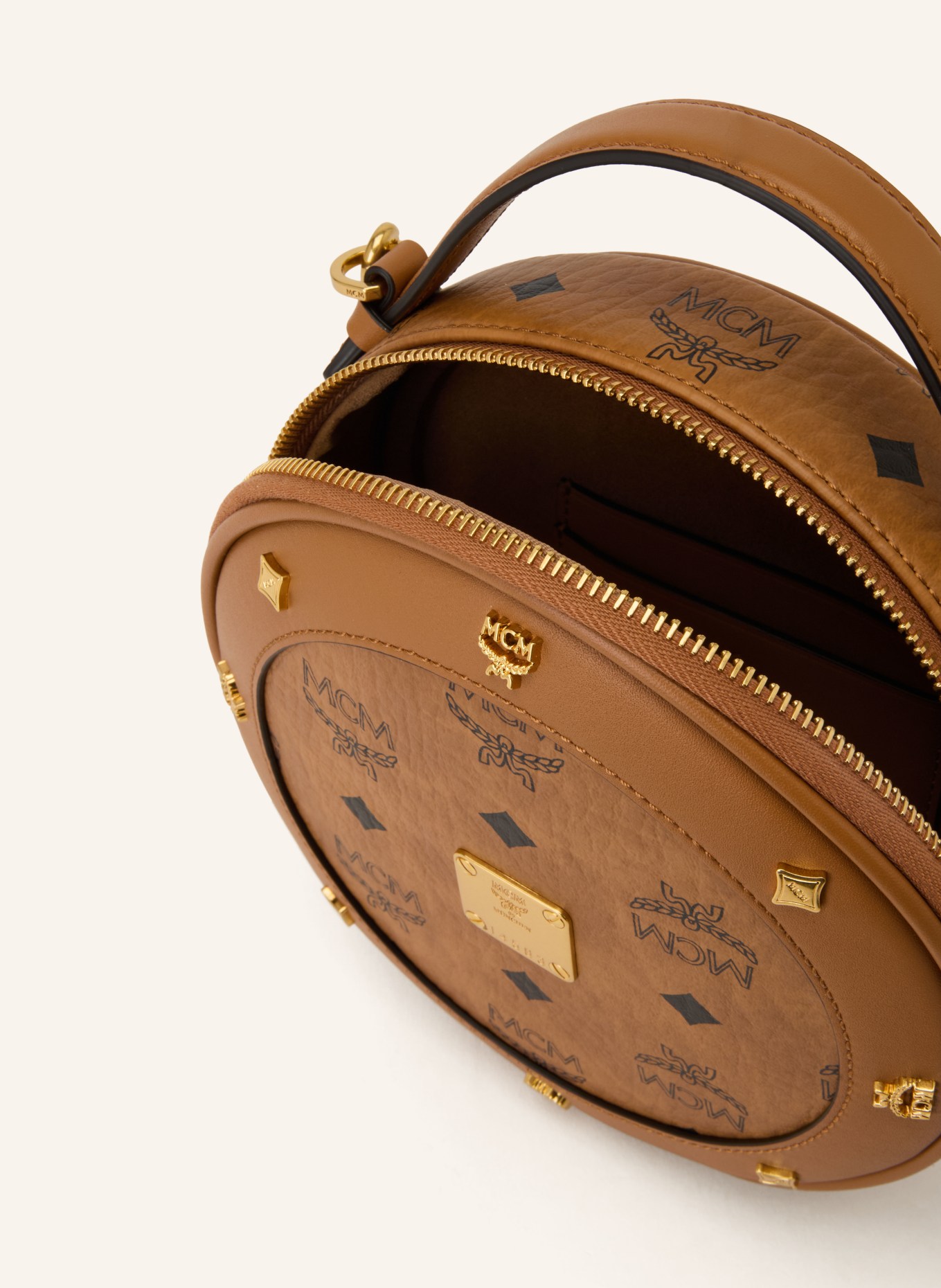 MCM Umhängetasche PINA VI: COGNAC
