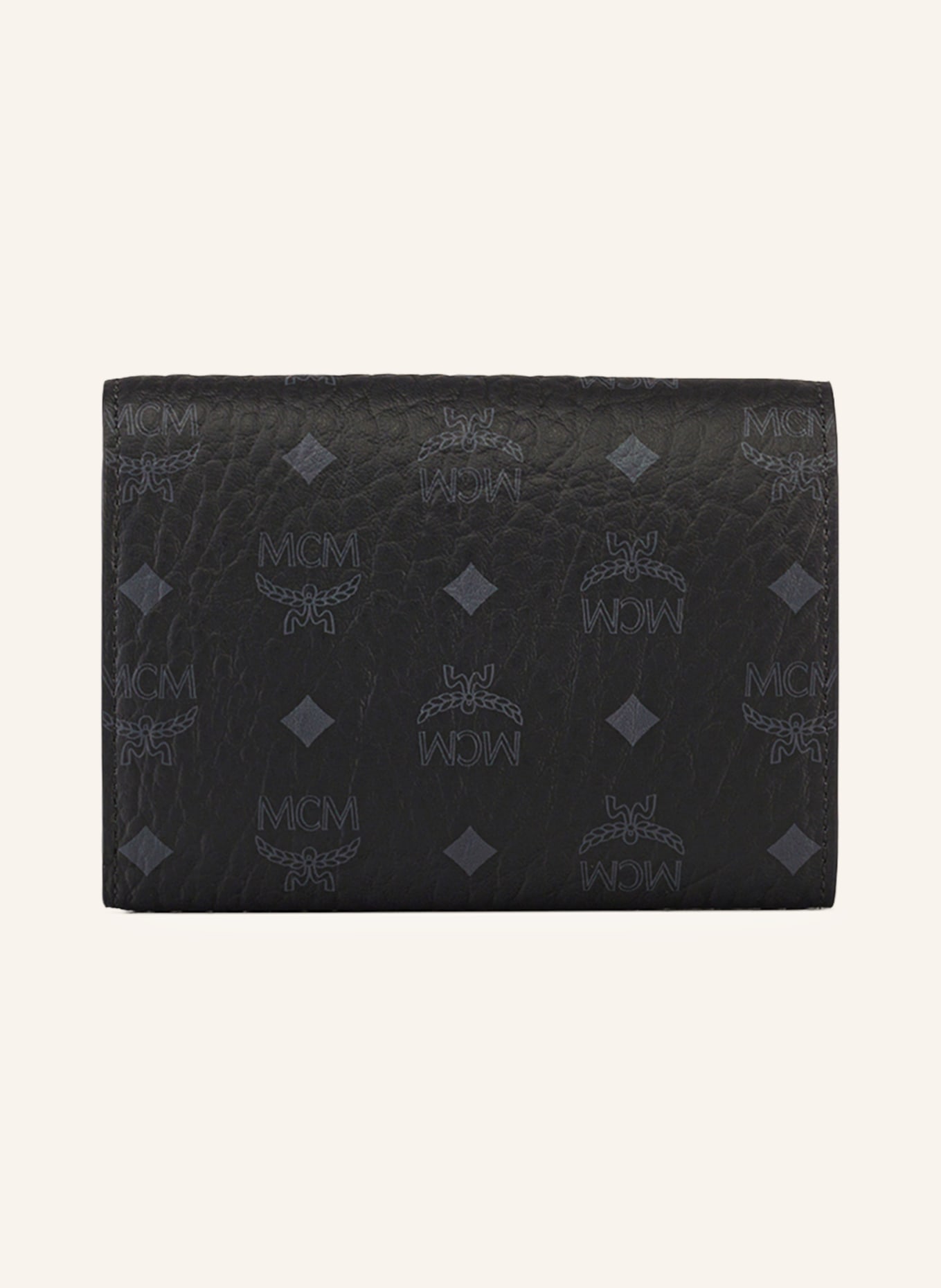 MCM AREN VISETOS Wallet: BLACK / SILVER / LIGHT GRAY