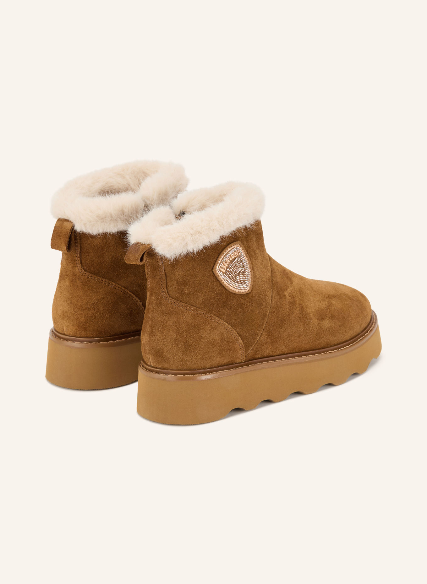 Blauer KYLE Boots: COGNAC / CREAM