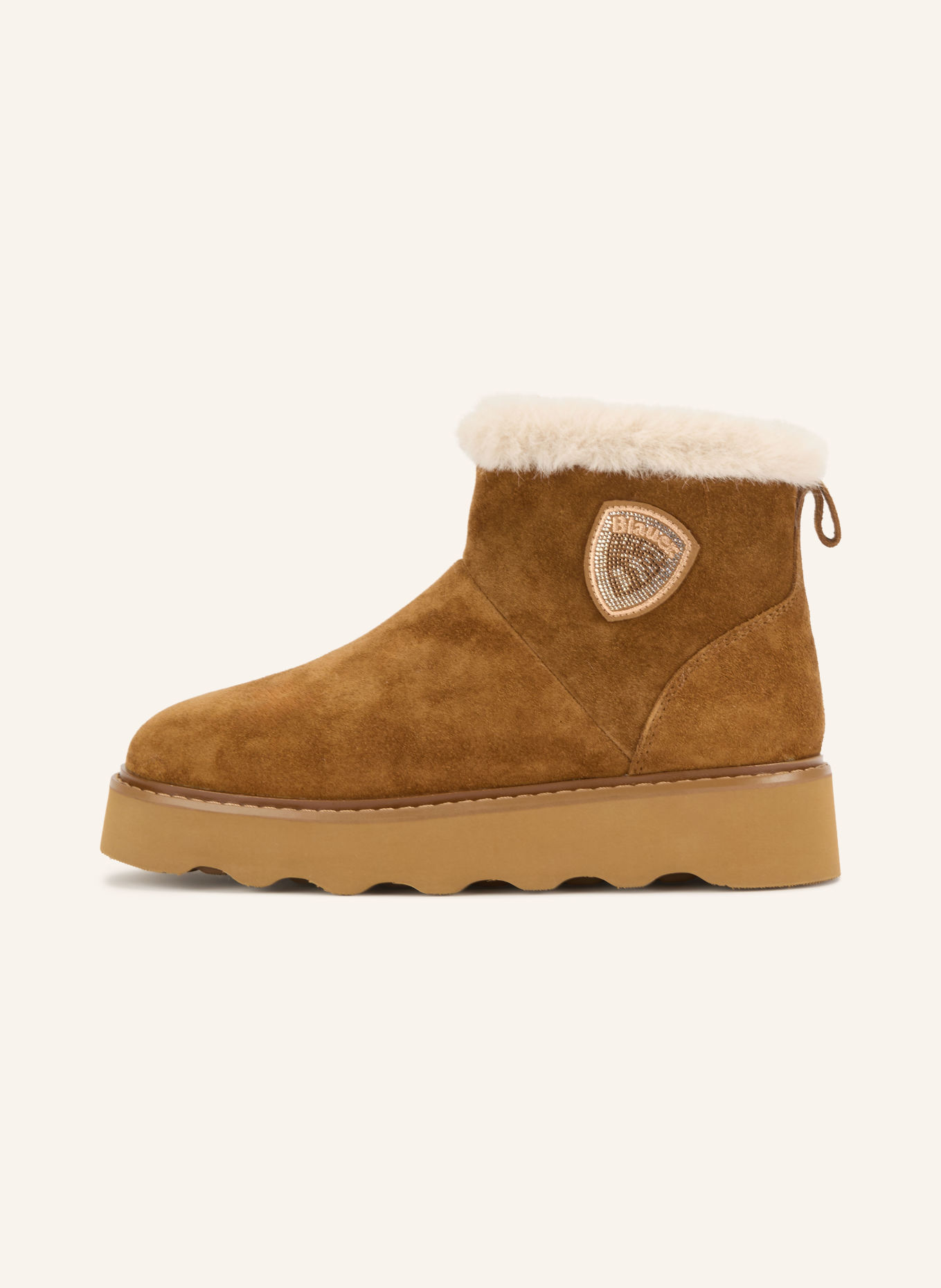Blauer KYLE Boots: COGNAC / CREAM