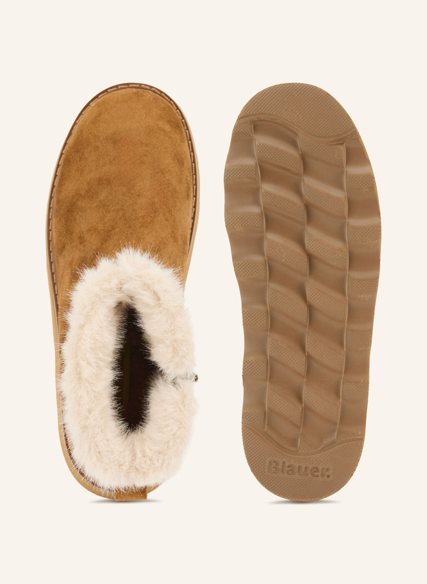 Blauer KYLE Boots: COGNAC / CREAM