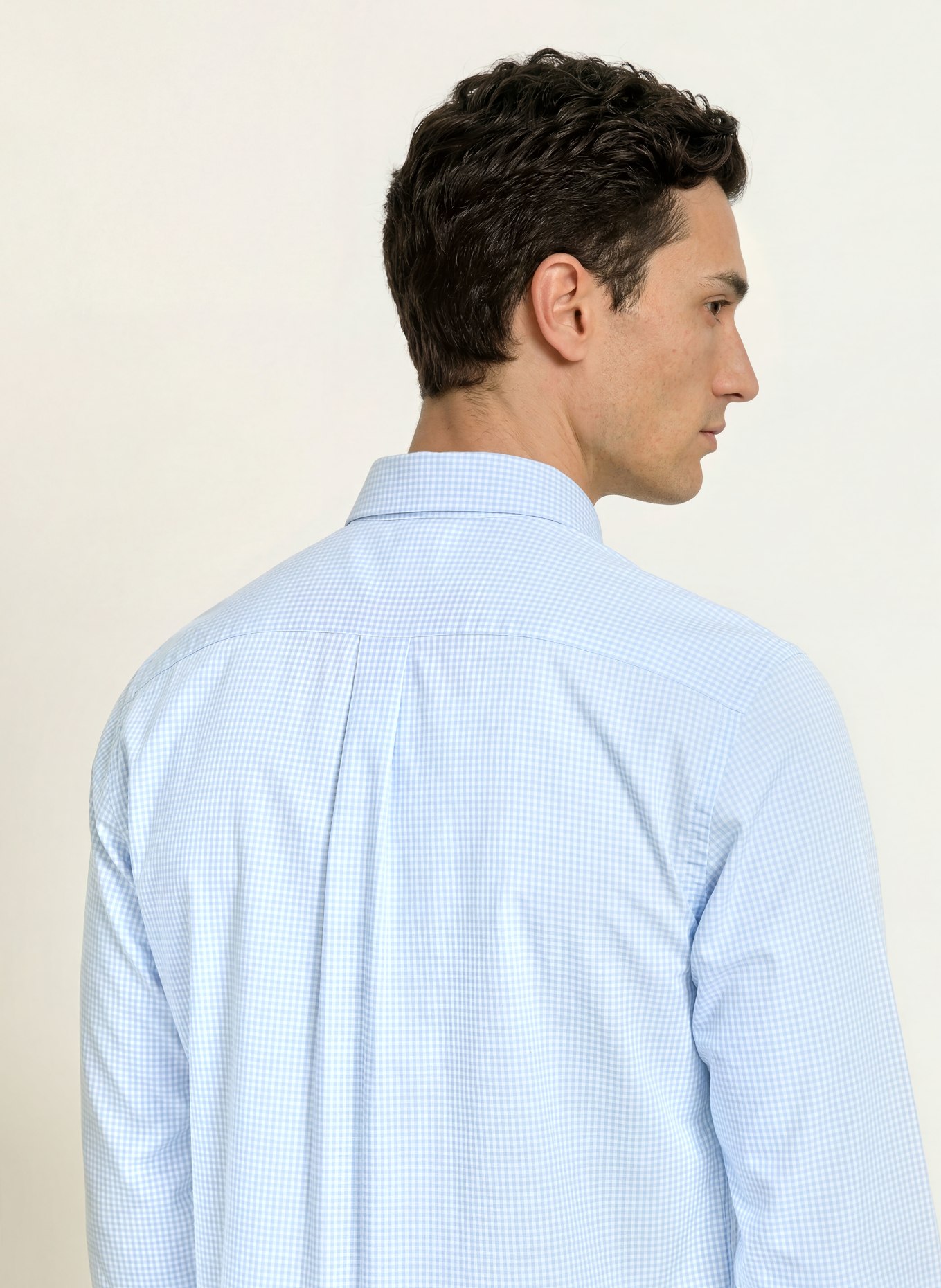 TOMMY HILFIGER Comfort Fit Shirt: LIGHT BLUE / WHITE