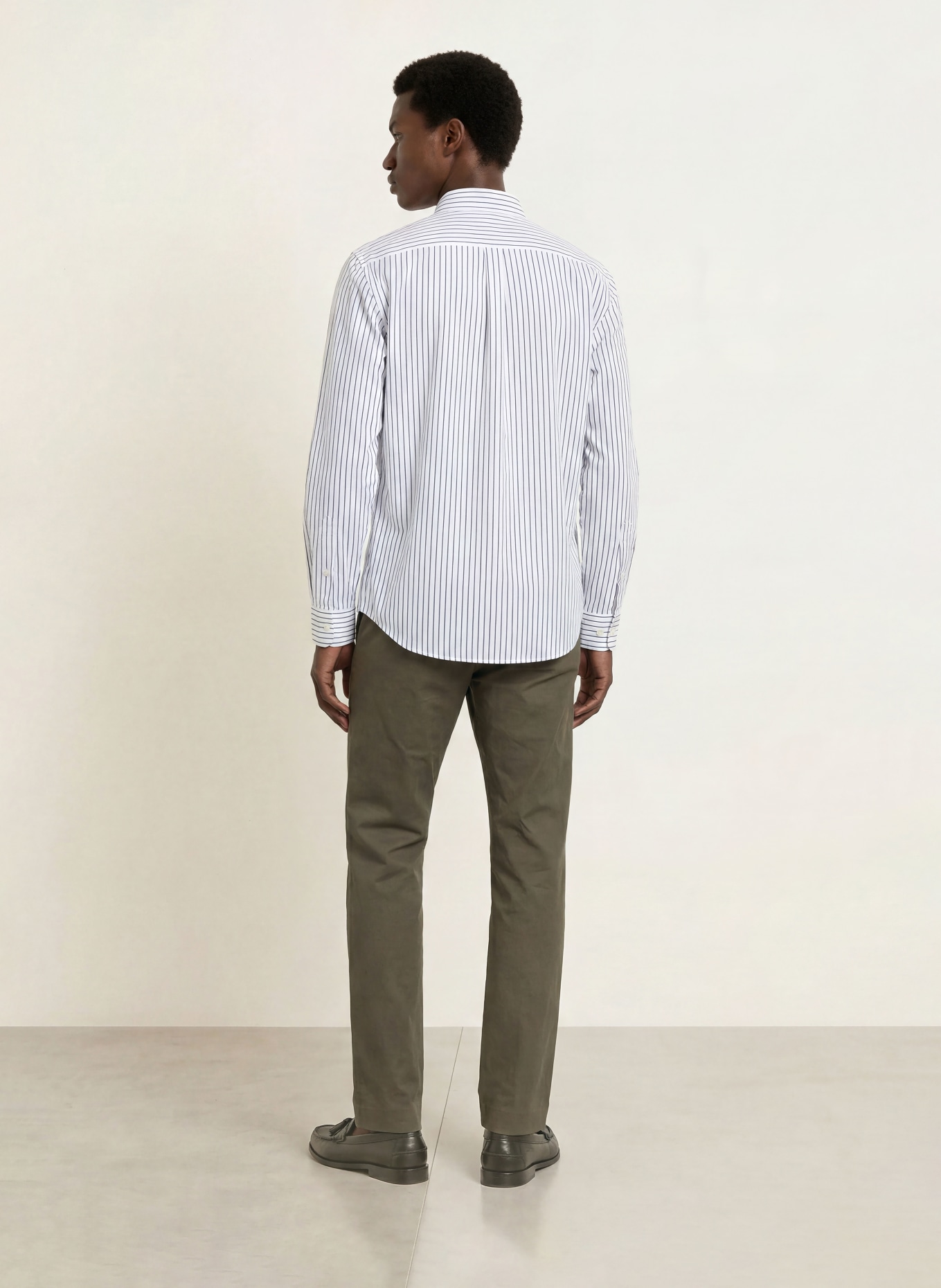 TOMMY HILFIGER Hemd Comfort Fit: WEISS / SCHWARZ