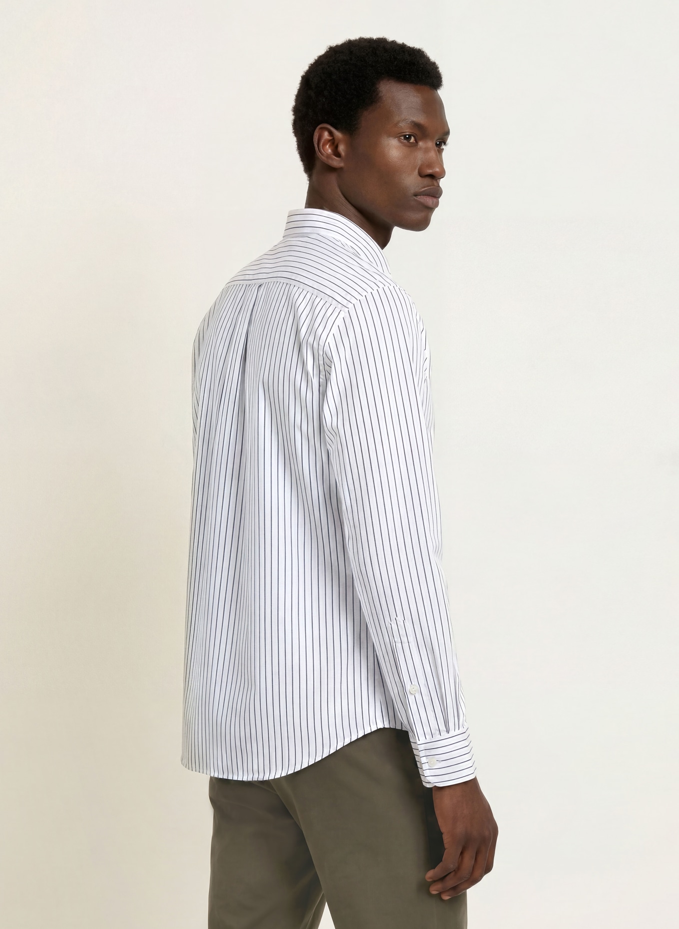 TOMMY HILFIGER Hemd Comfort Fit: WEISS / SCHWARZ