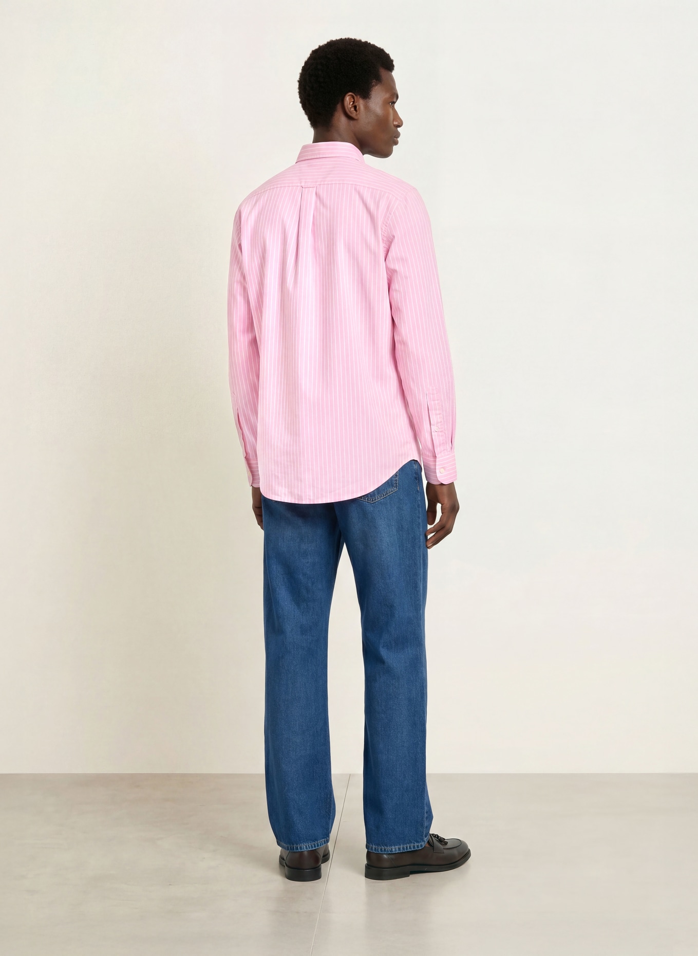 TOMMY HILFIGER Hemd Comfort Fit: ROSA / WEISS