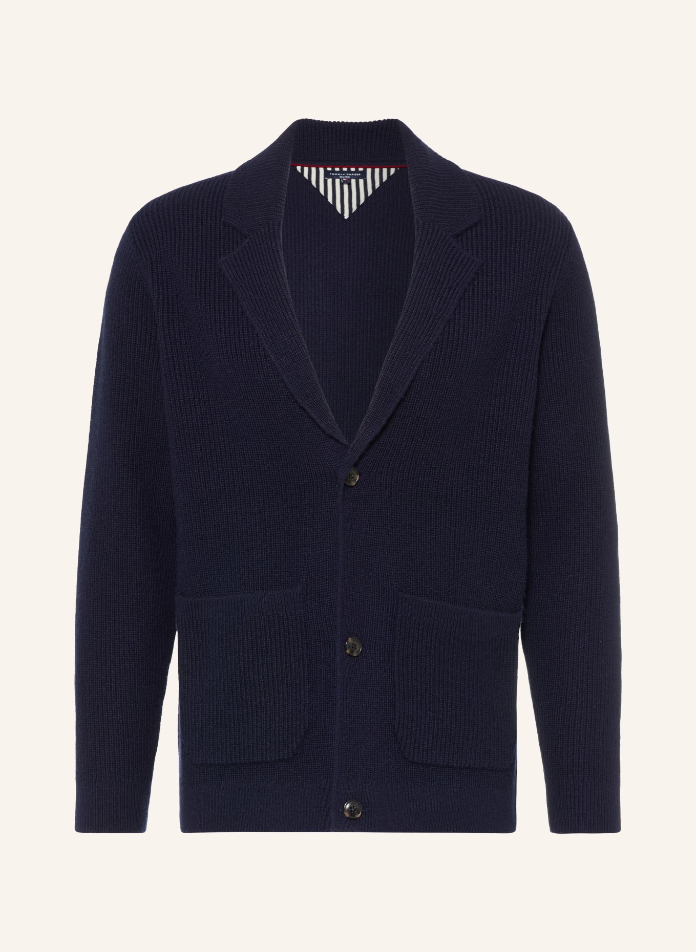 TOMMY HILFIGER Kardigan: GRANATOWY