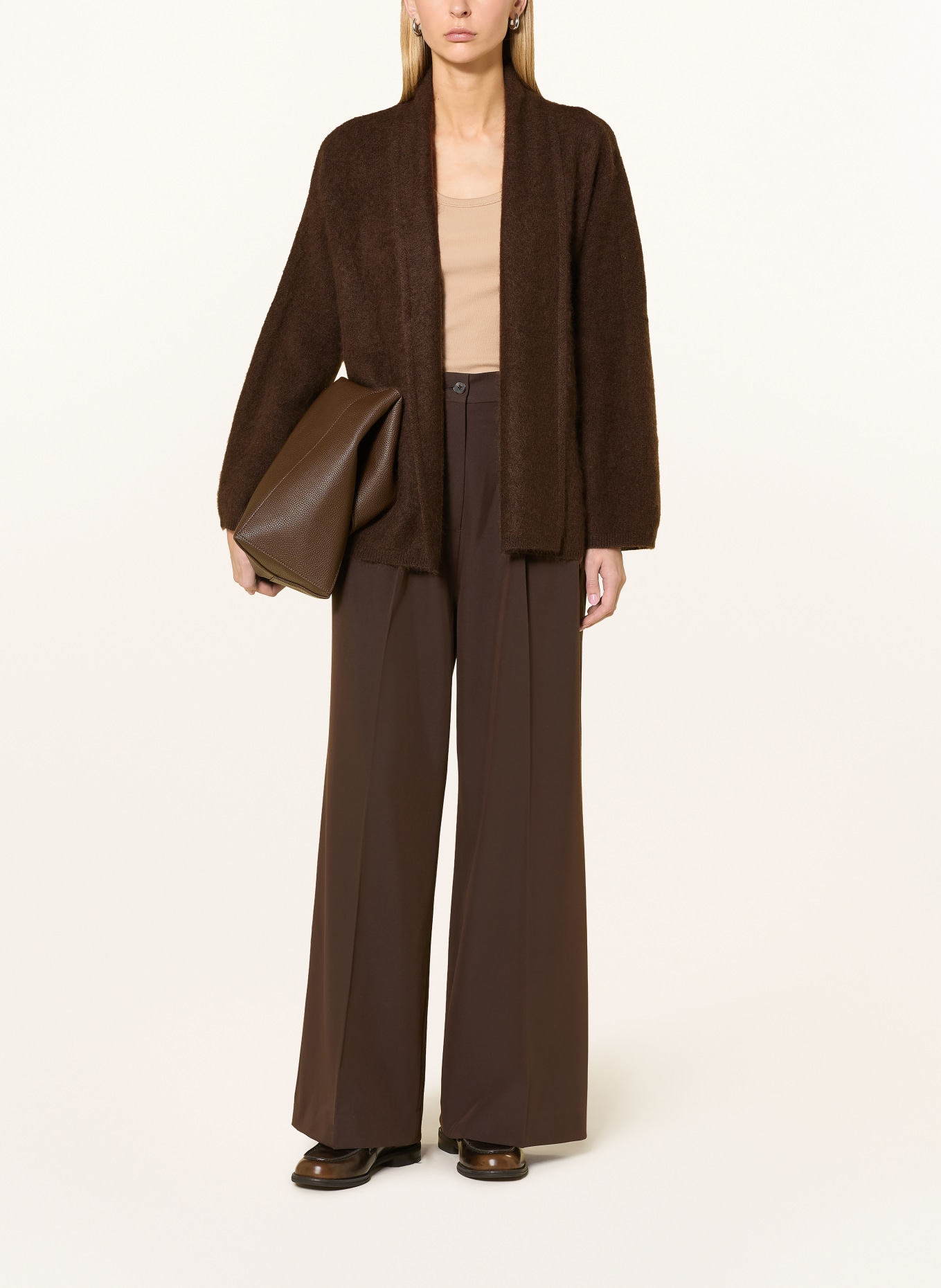 darling harbour Strickhülle: DARK BROWN