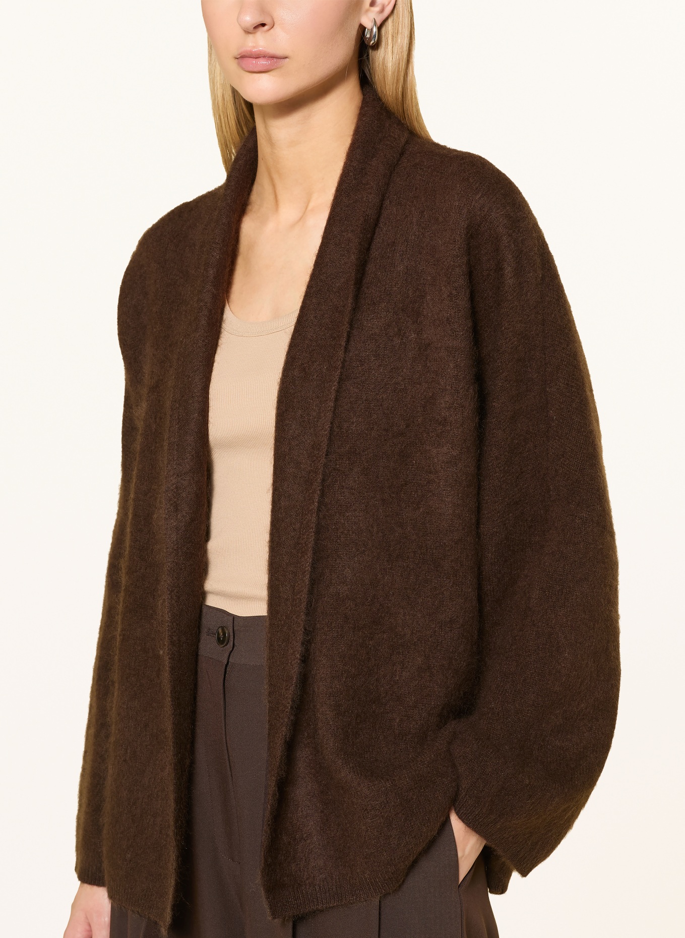 darling harbour Strickhülle: DARK BROWN