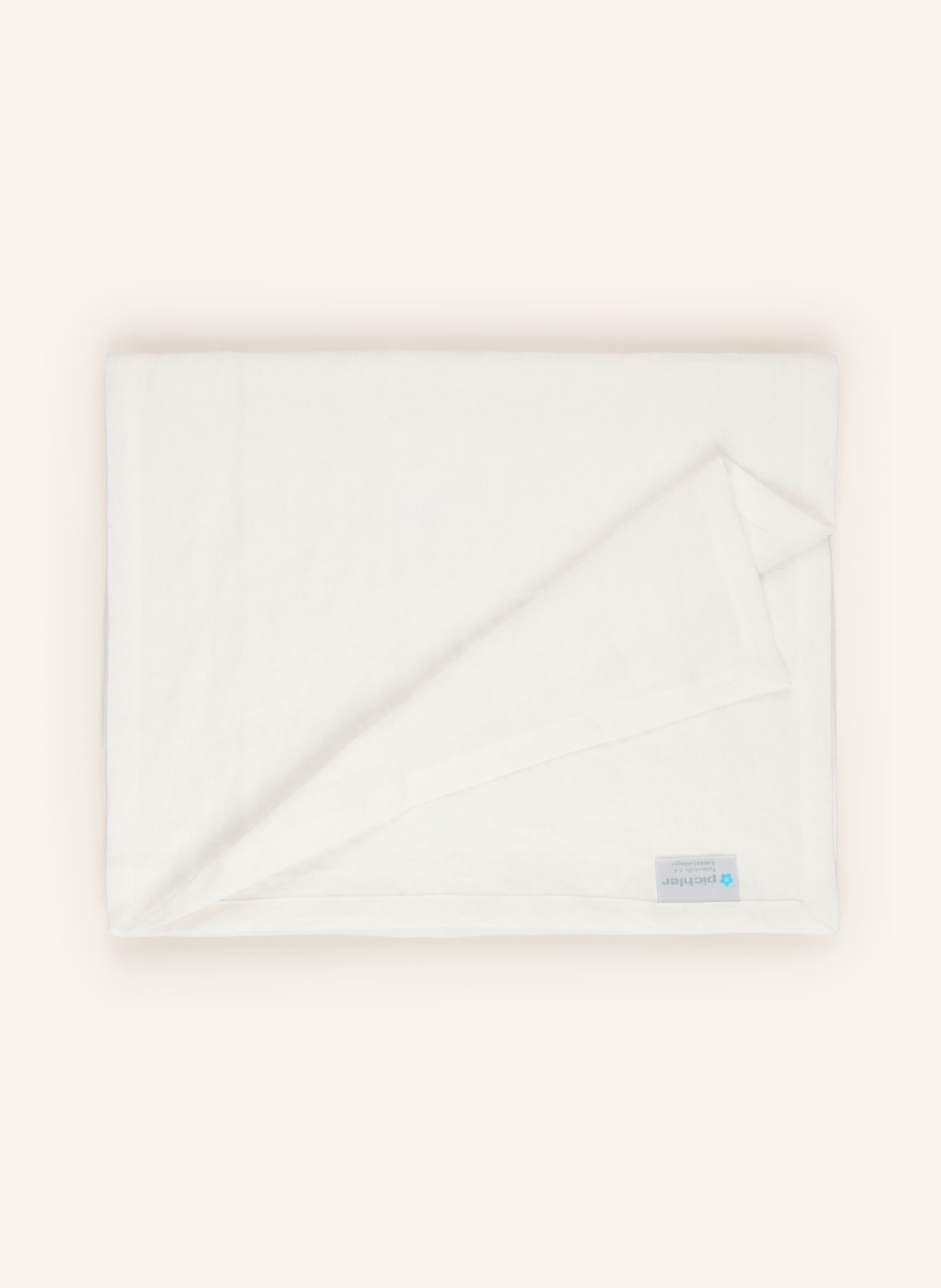 pichler LARS Linen Table Runner: CREAM