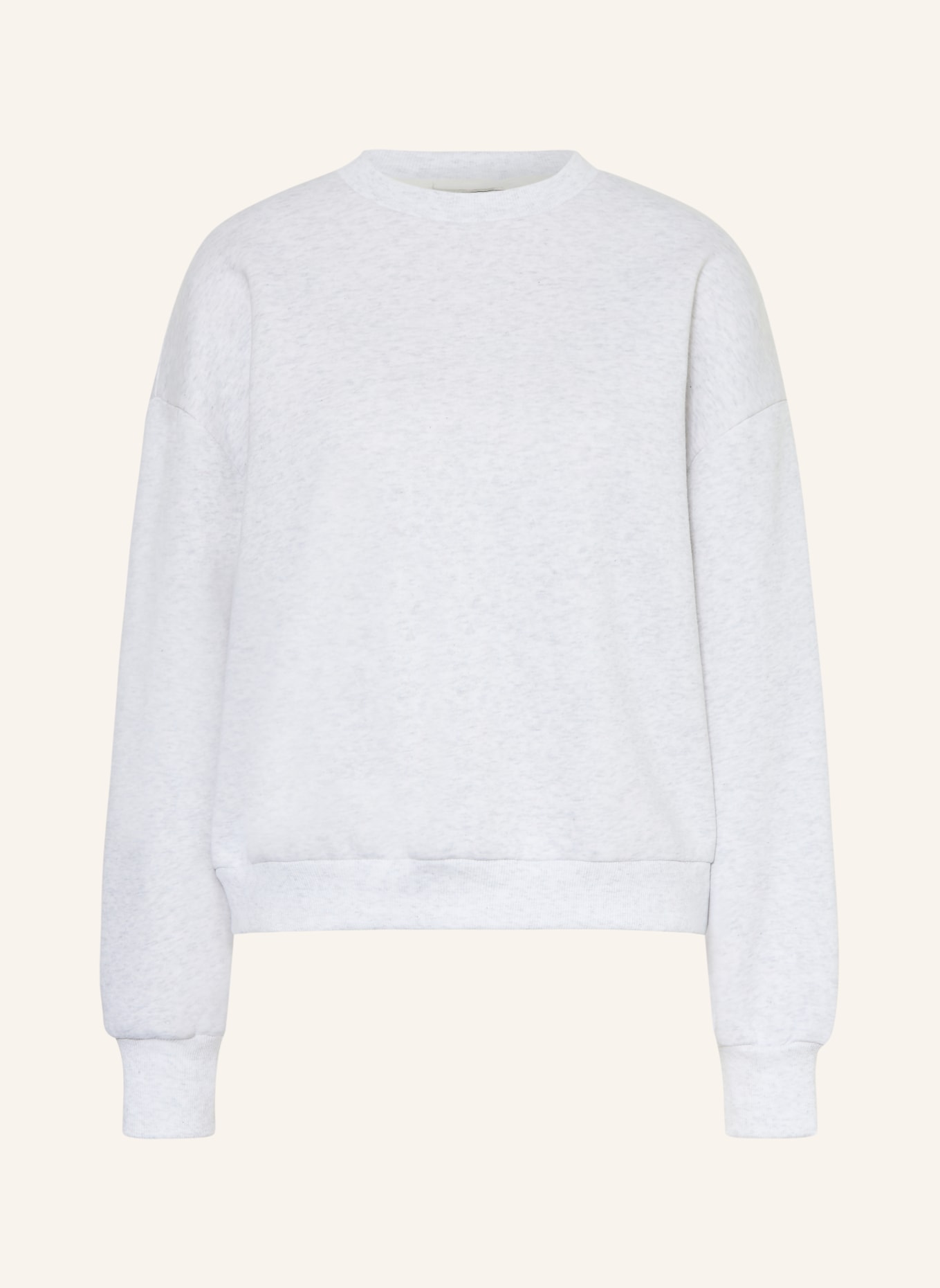 NEO NOIR YUNA Sweatshirt: LIGHT GRAY / WHITE