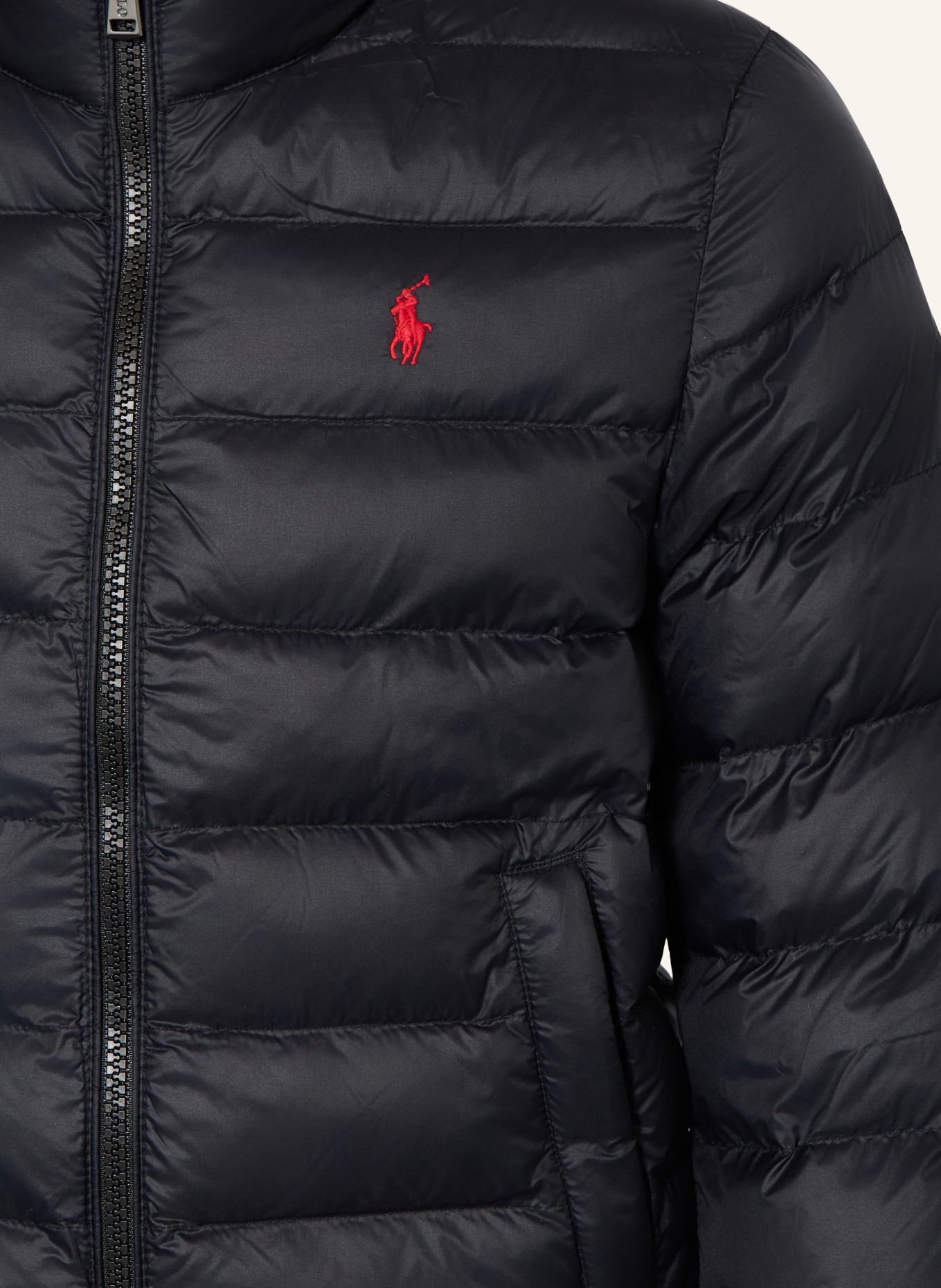 POLO RALPH LAUREN Steppjacke: SCHWARZ