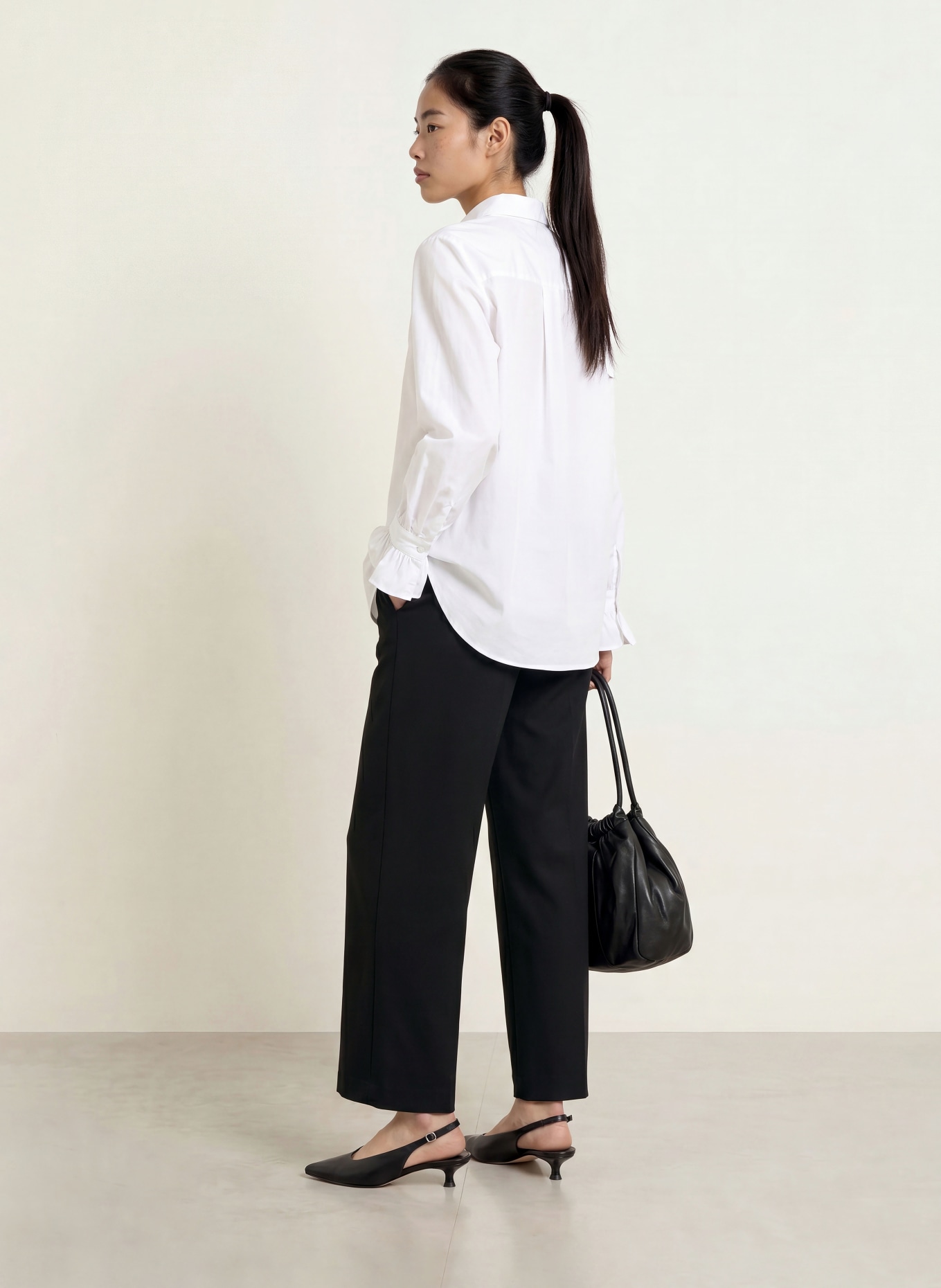 MORE & MORE Jersey-Culotte: SCHWARZ