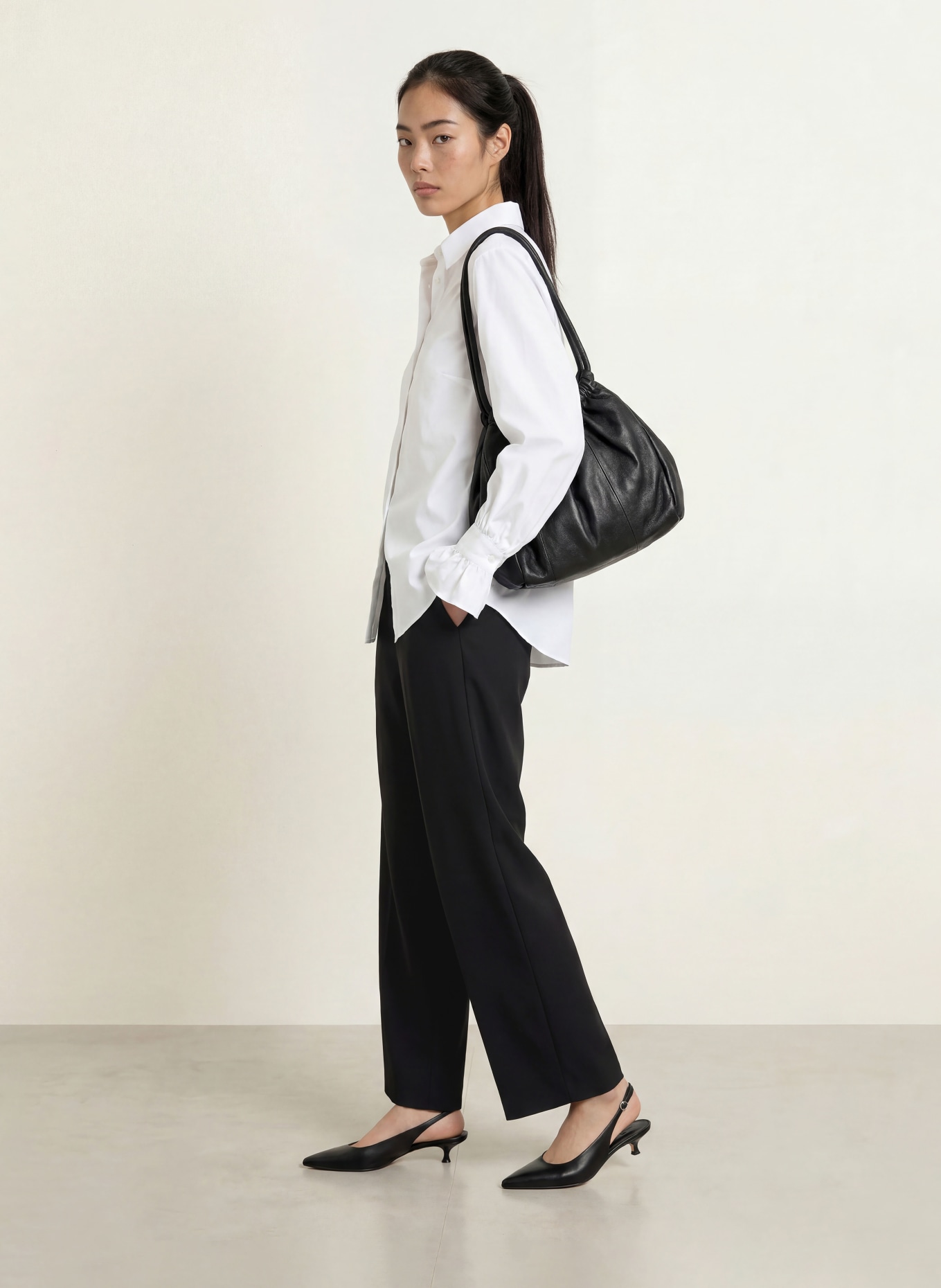 MORE & MORE Jersey-Culotte: SCHWARZ