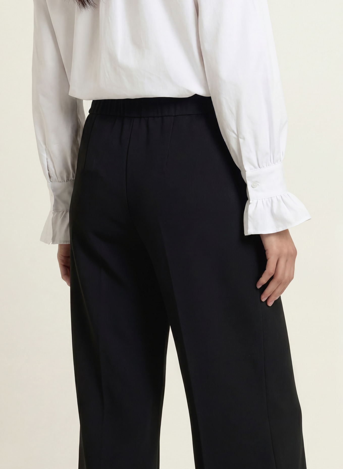MORE & MORE Jersey-Culotte: SCHWARZ