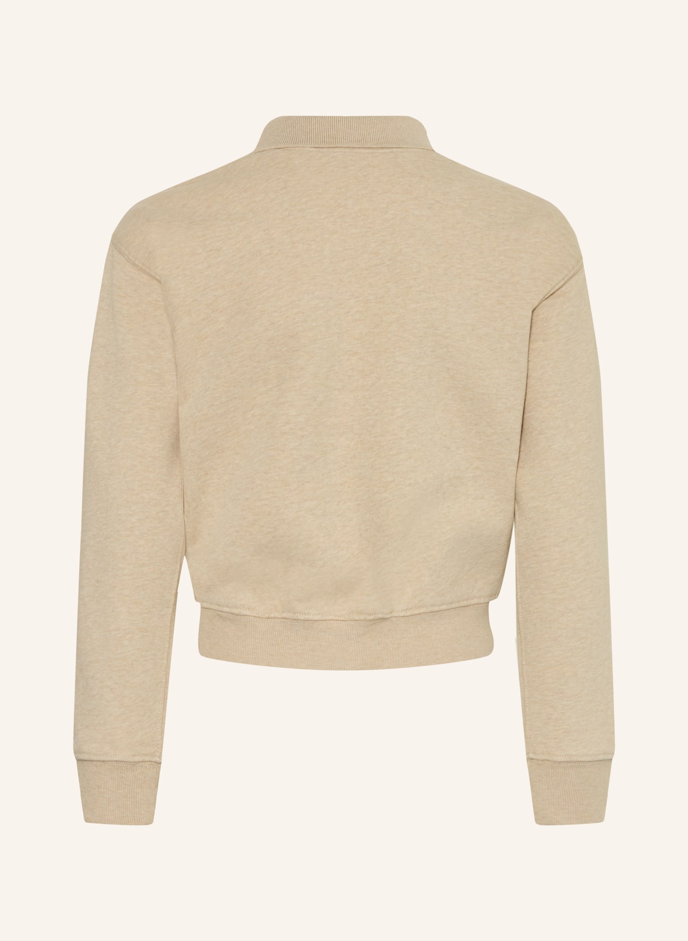 POLO RALPH LAUREN Sweat-shirt: BEIGE / ROUGE FONCÉ / BLEU FONCÉ