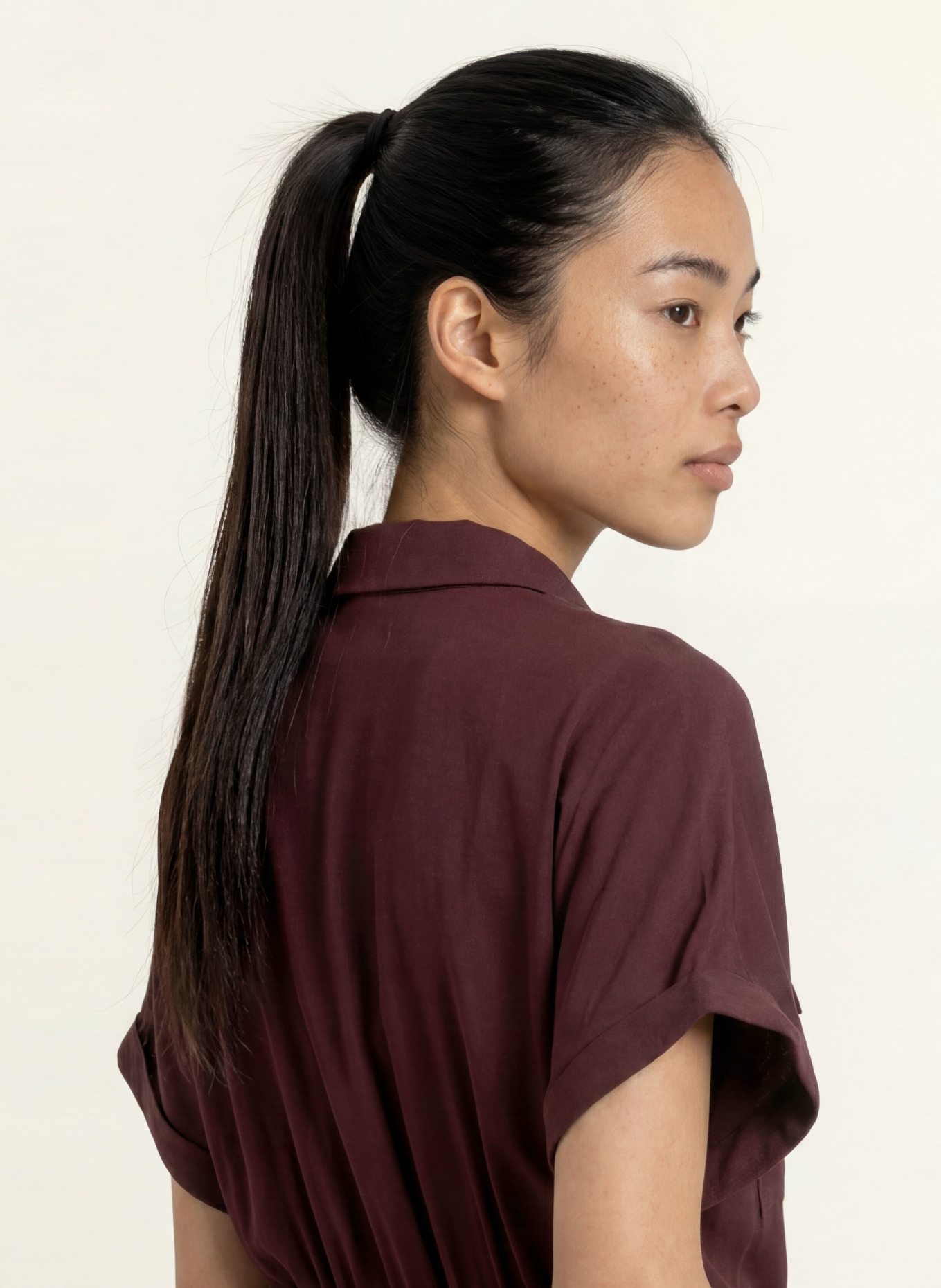 MORE & MORE Jumpsuit: DARK RED