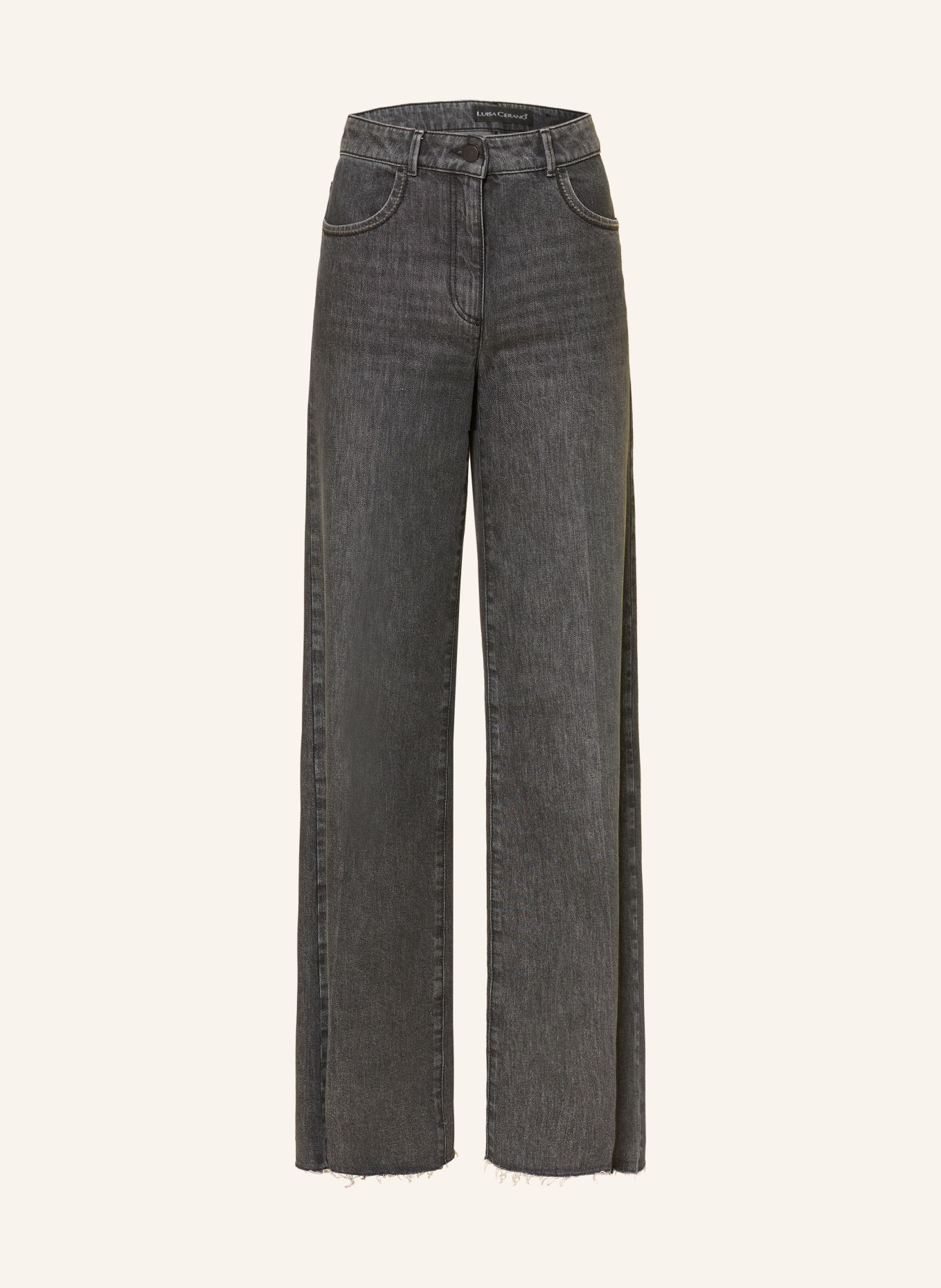 LUISA CERANO Jean flare: 1 BLACK