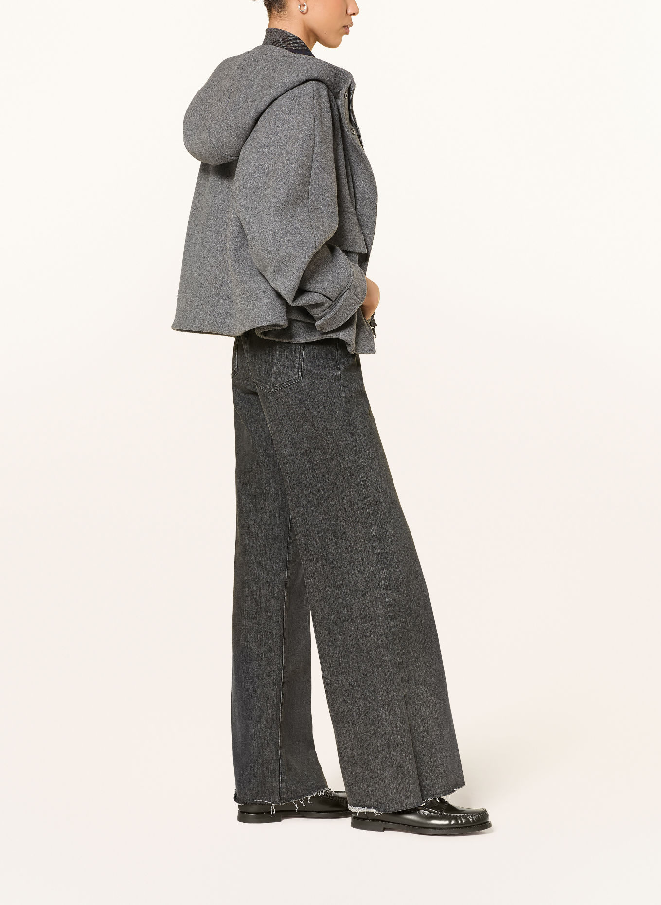 LUISA CERANO Jean flare: 1 BLACK