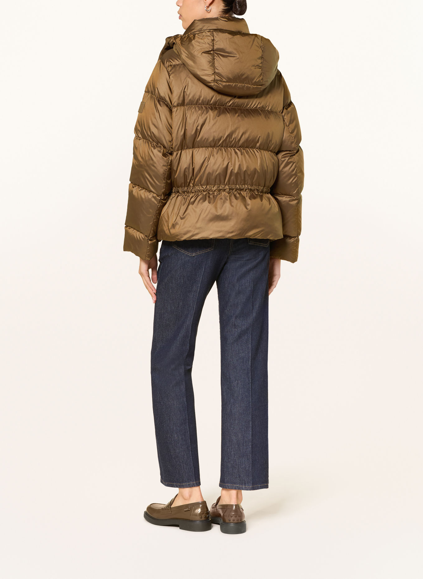LUISA CERANO Daunenjacke: COGNAC