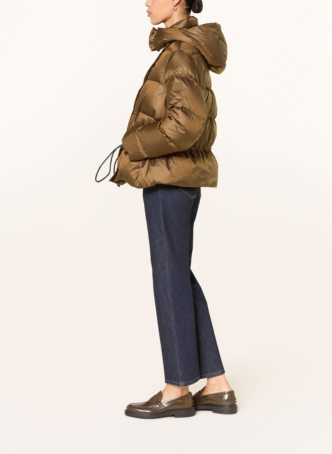 LUISA CERANO Daunenjacke: COGNAC