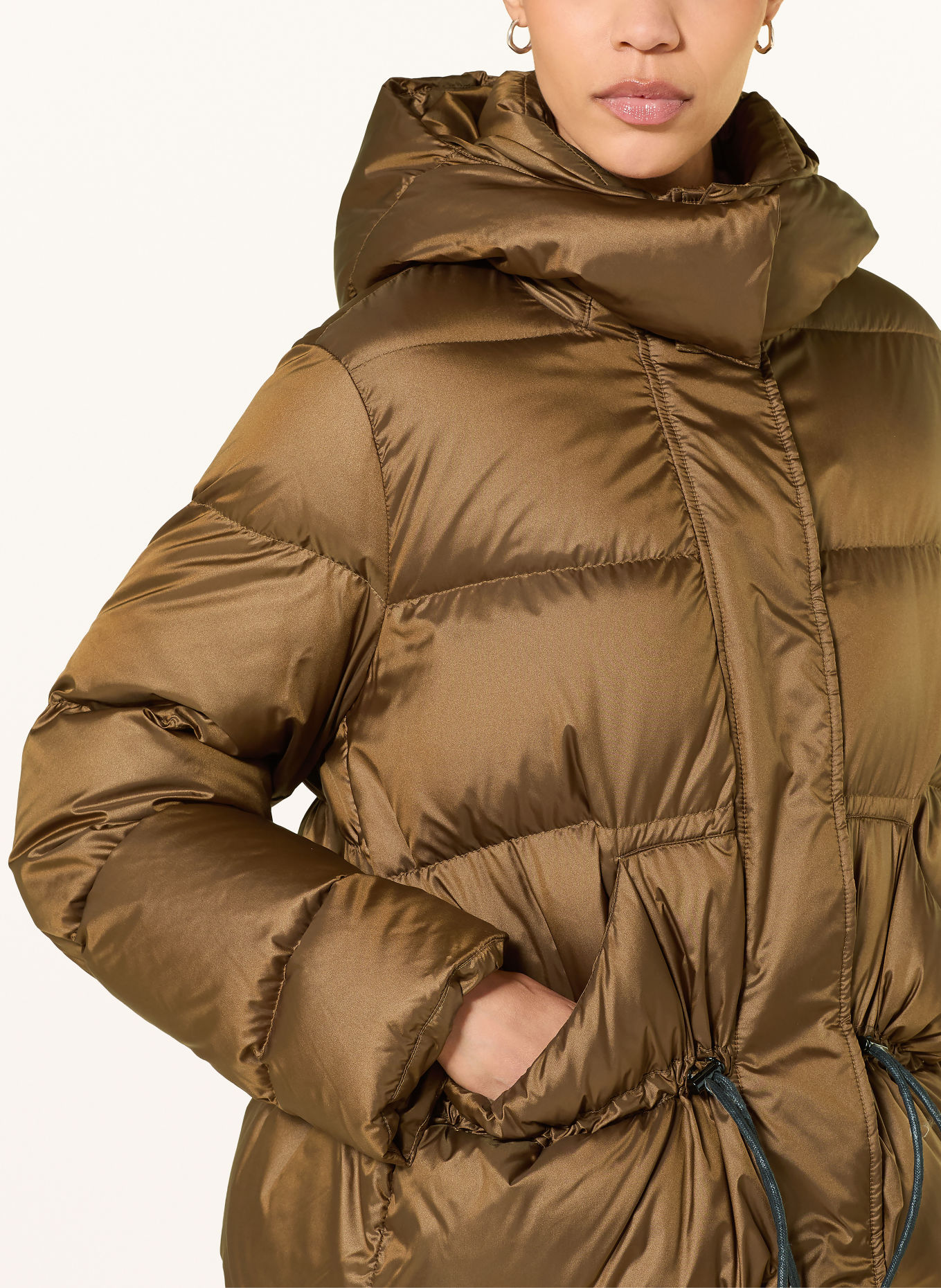 LUISA CERANO Daunenjacke: COGNAC