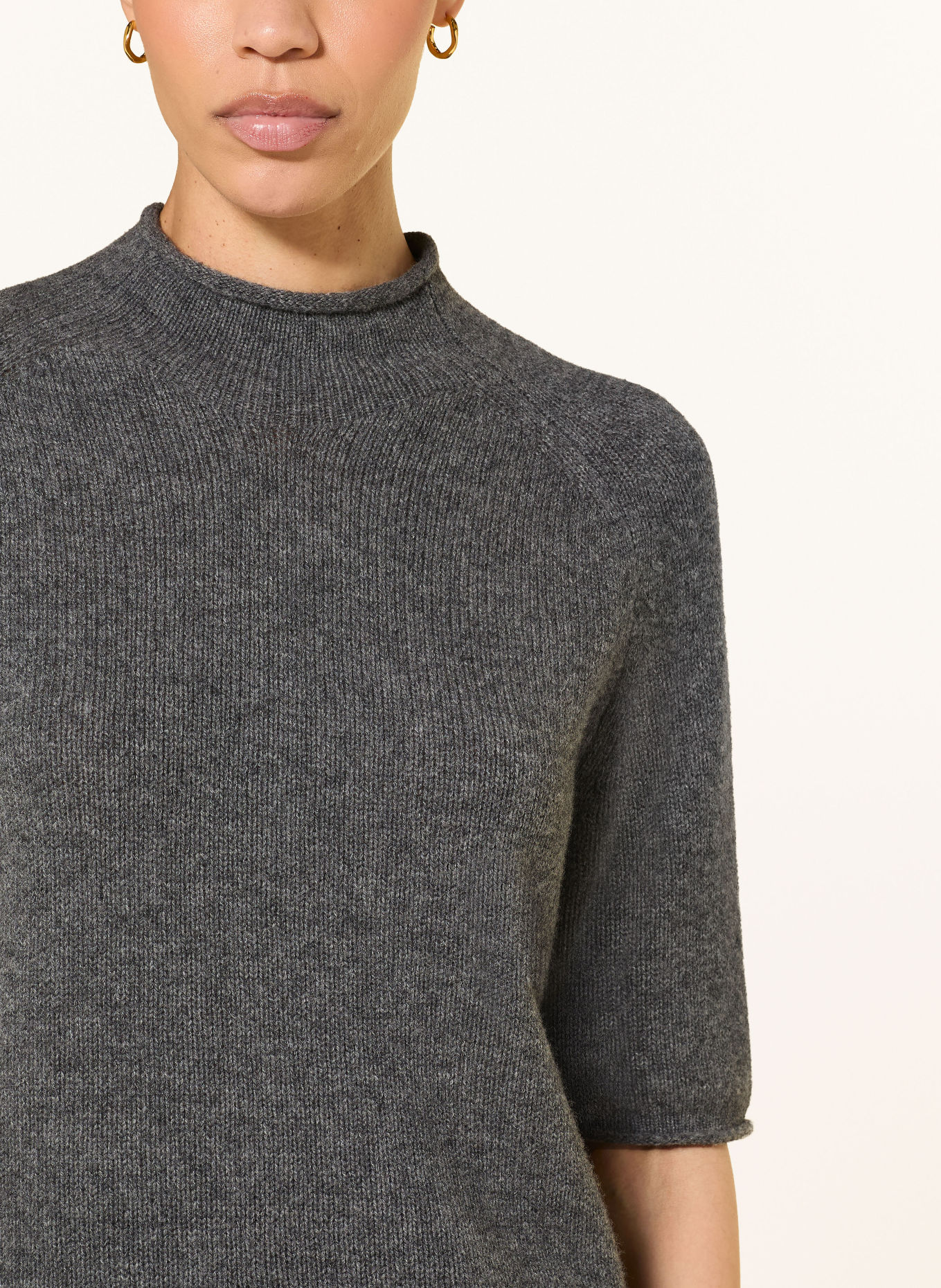 LUISA CERANO Strickshirt: GRAU