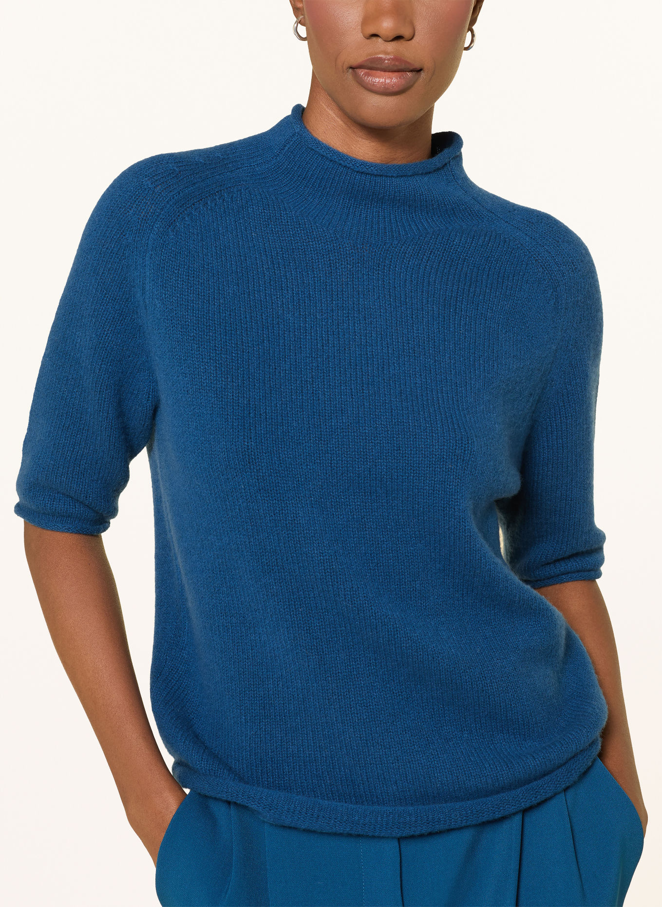 LUISA CERANO Strickshirt: PETROL