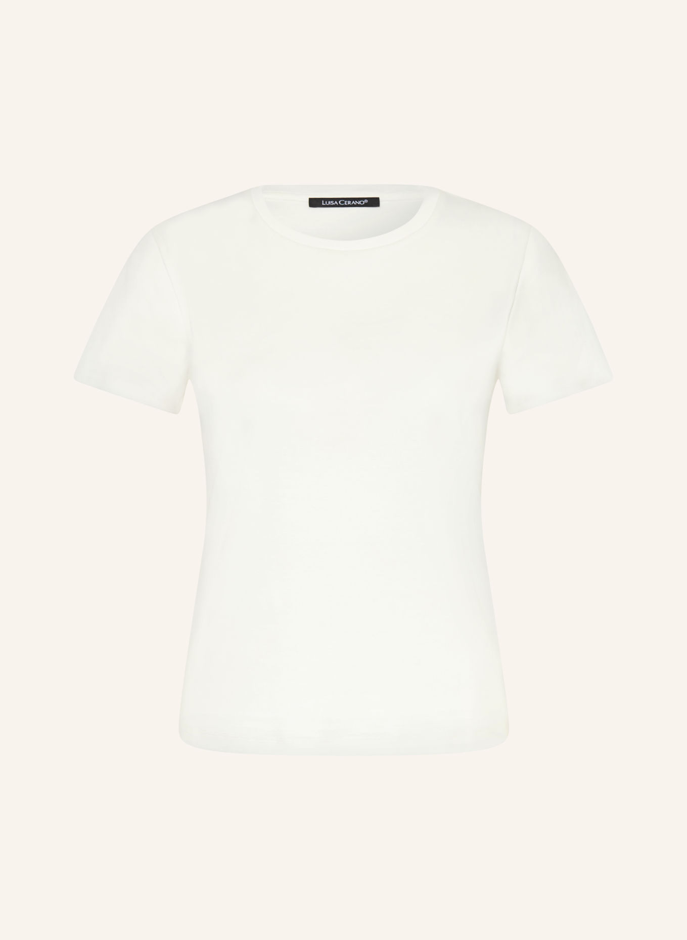 LUISA CERANO T-shirt: ÉCRU