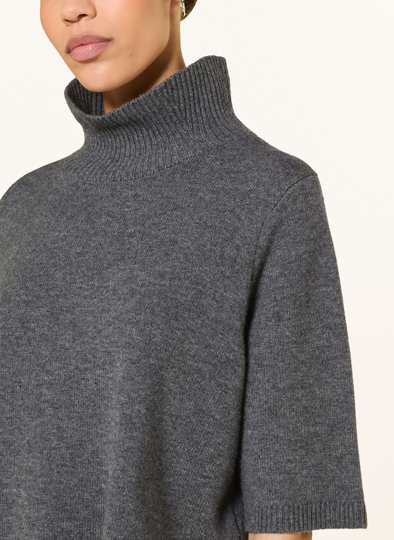 LUISA CERANO Strickshirt: GRAU