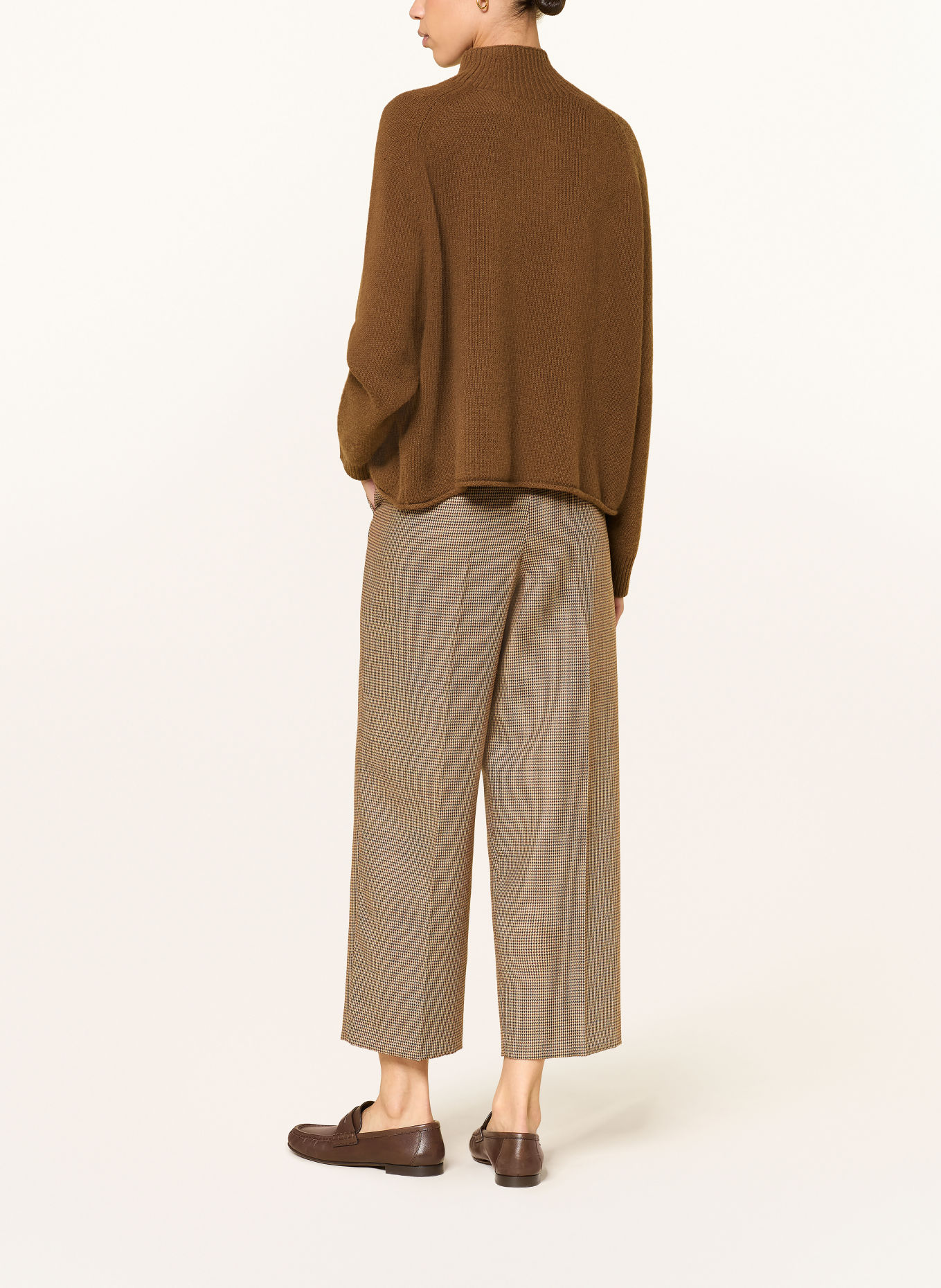 LUISA CERANO Pullover: BRAUN