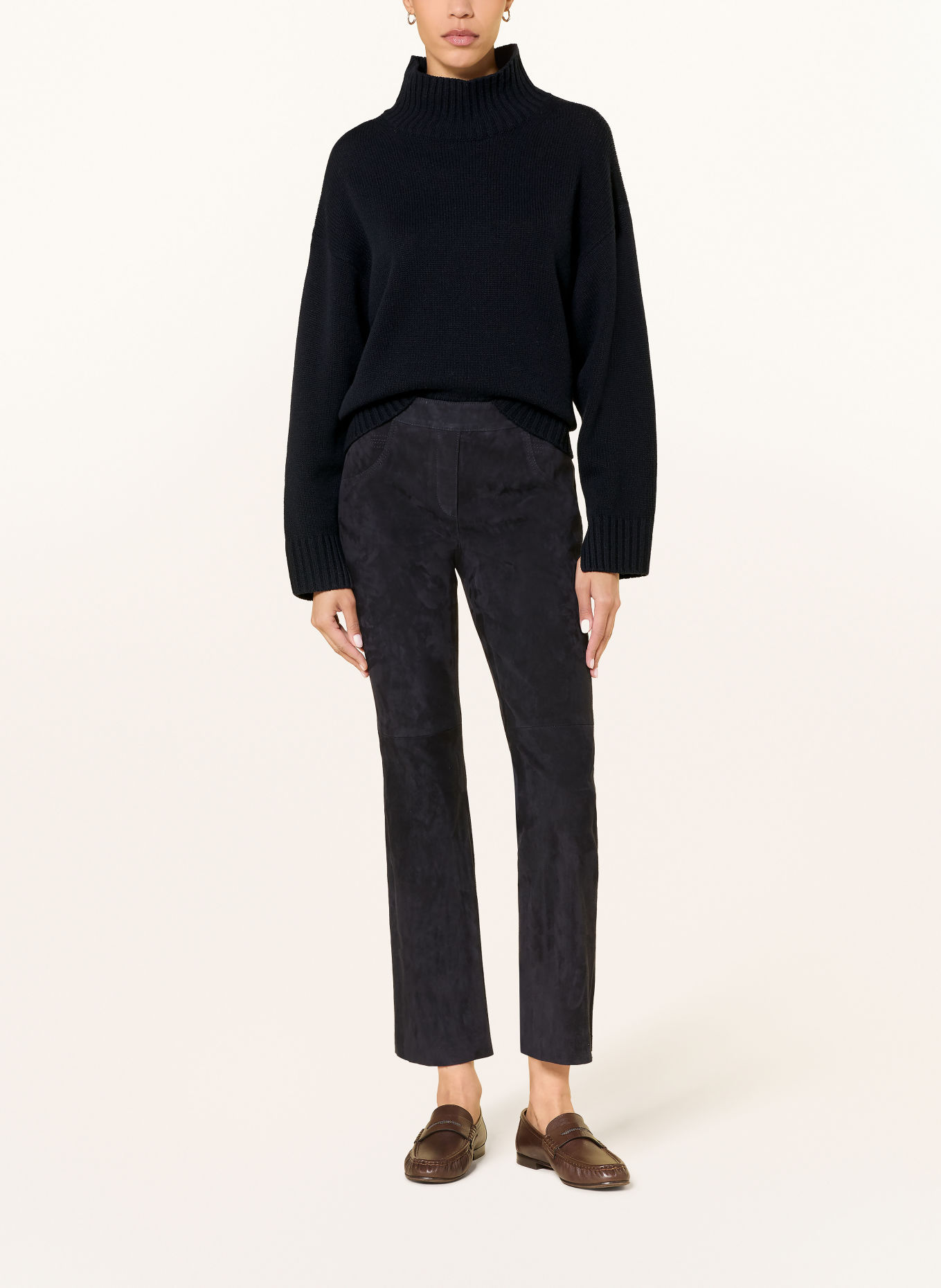 LUISA CERANO Sweater: DARK BLUE
