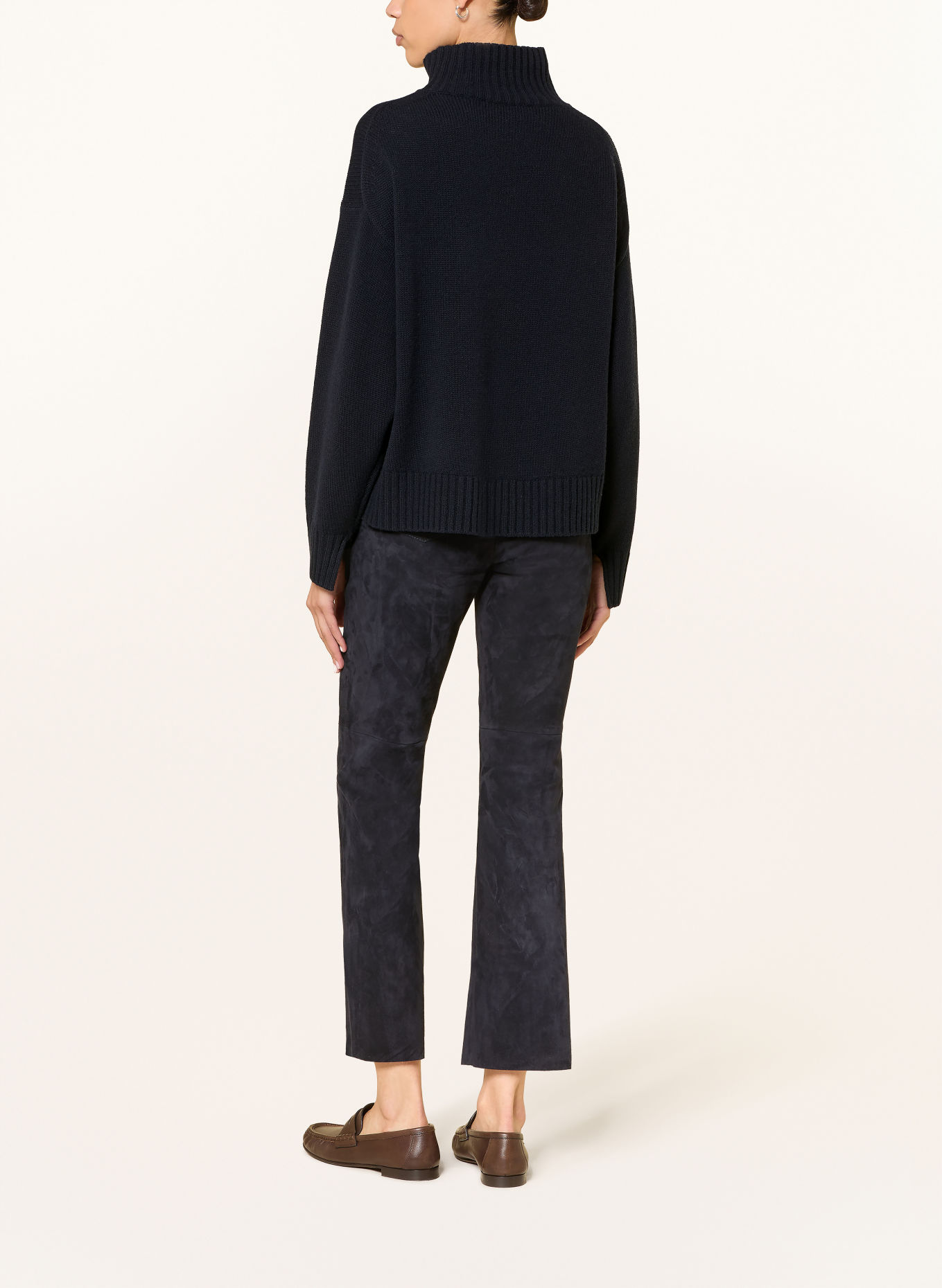 LUISA CERANO Sweater: DARK BLUE