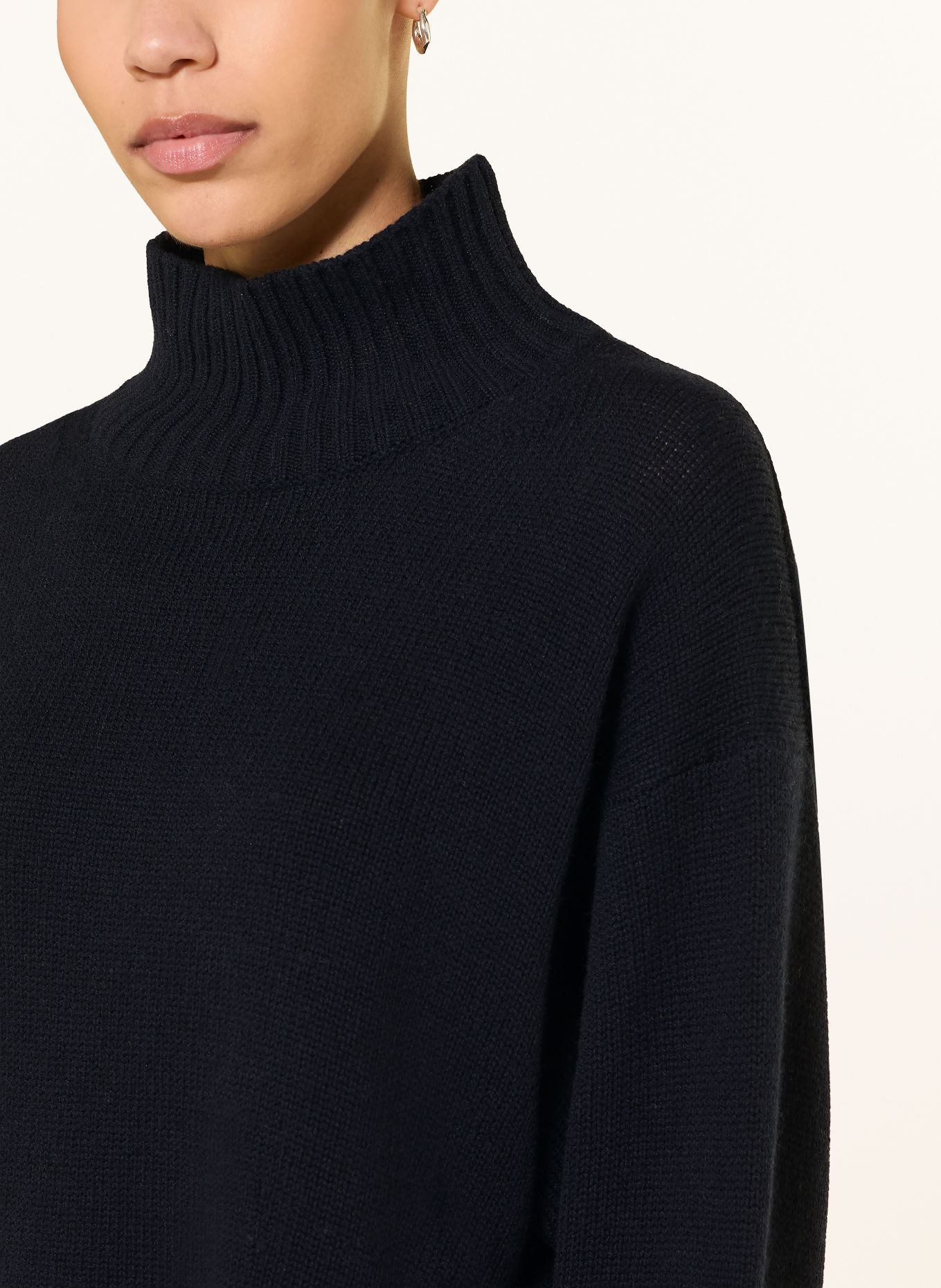 LUISA CERANO Sweater: DARK BLUE